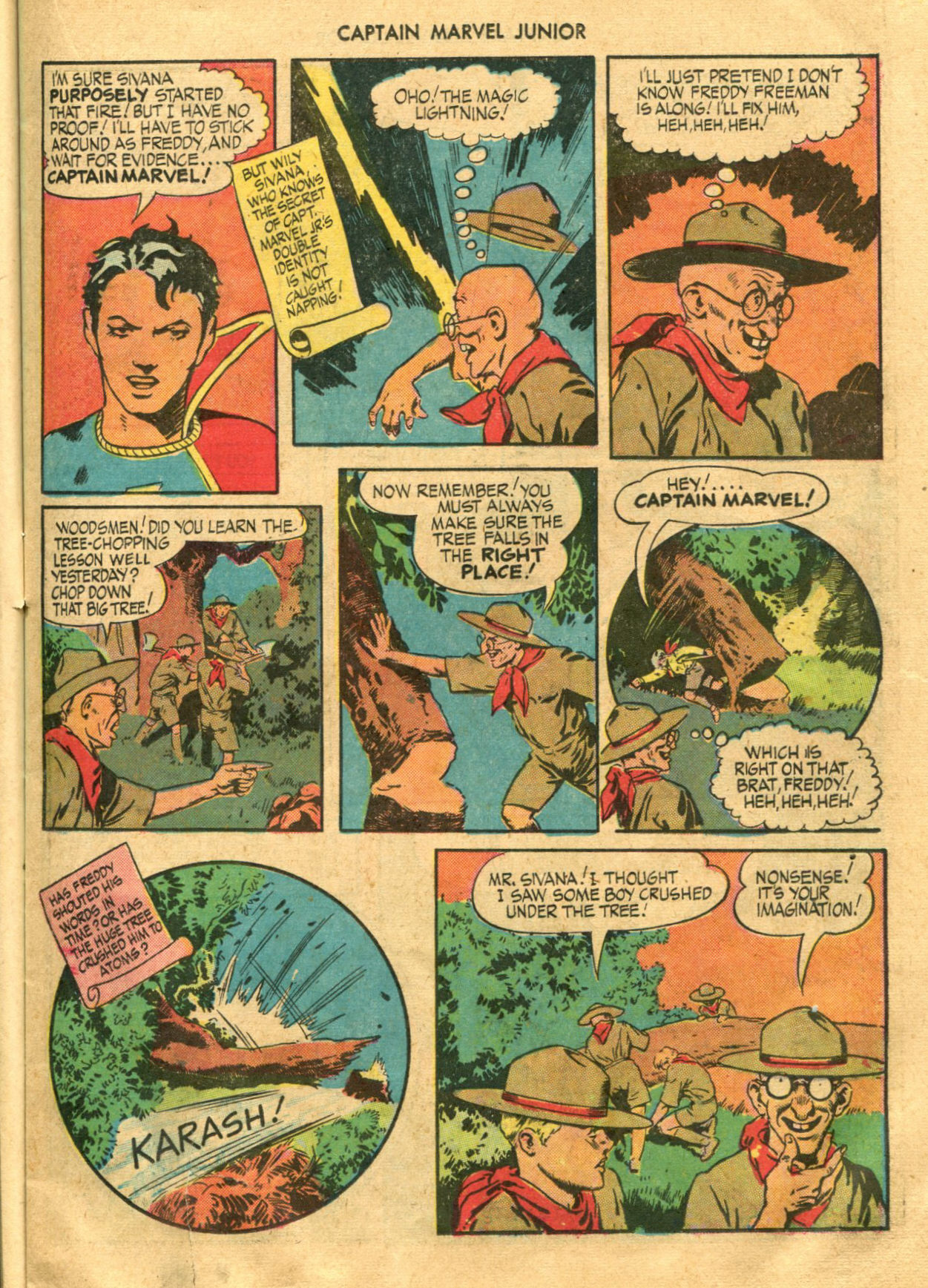 Read online Captain Marvel, Jr. comic -  Issue #21 - 17
