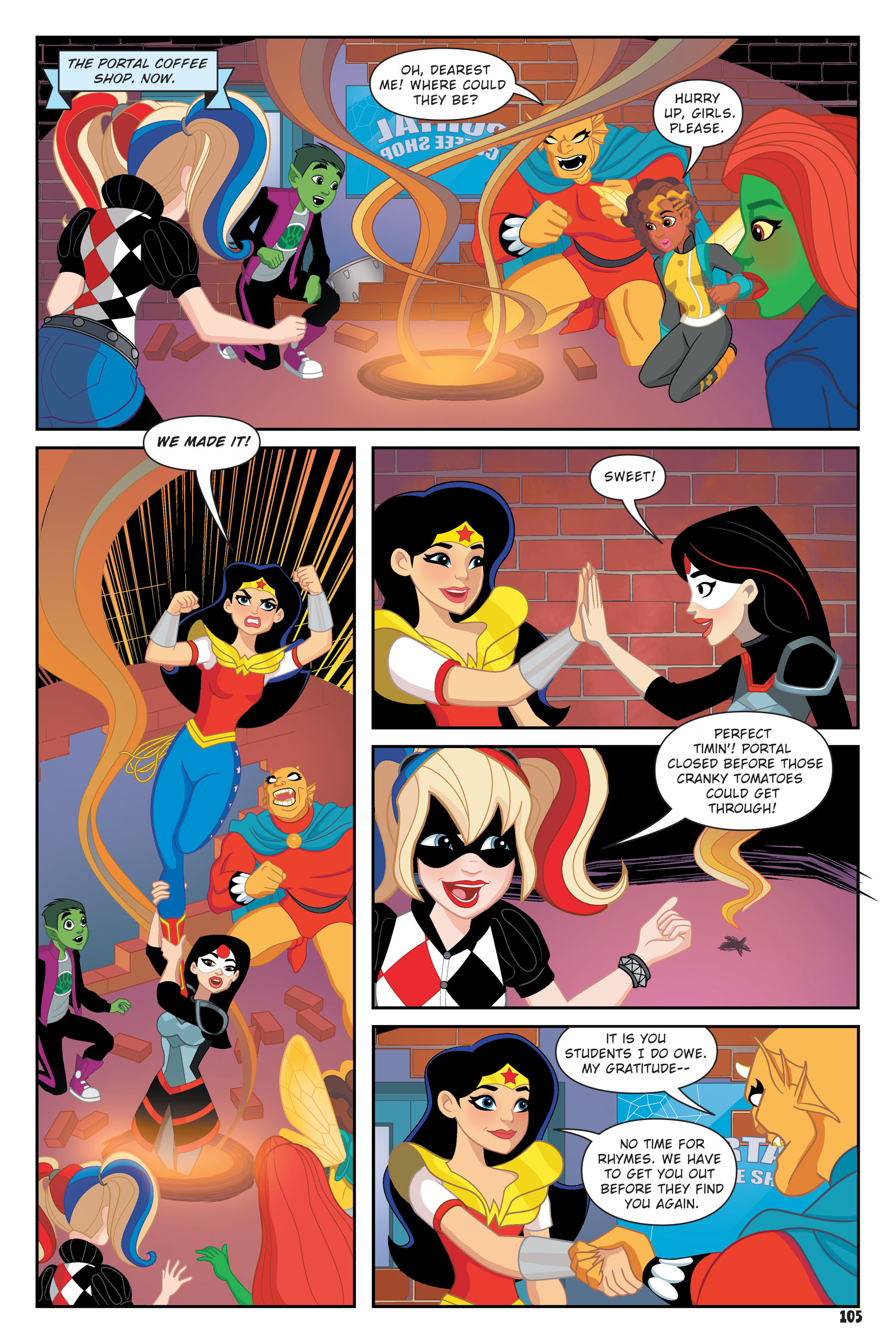 Read online DC Super Hero Girls: Hits and Myths comic -  Issue # Full - 101