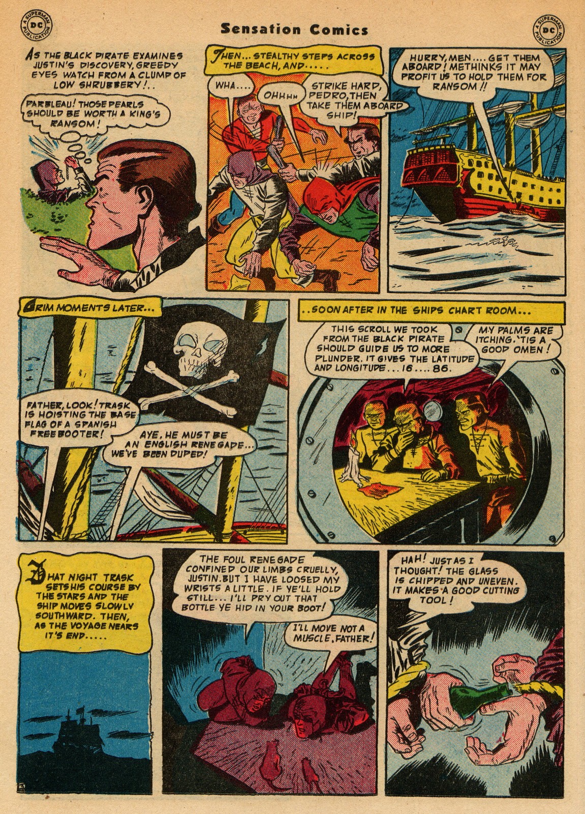 Read online Sensation (Mystery) Comics comic -  Issue #51 - 36