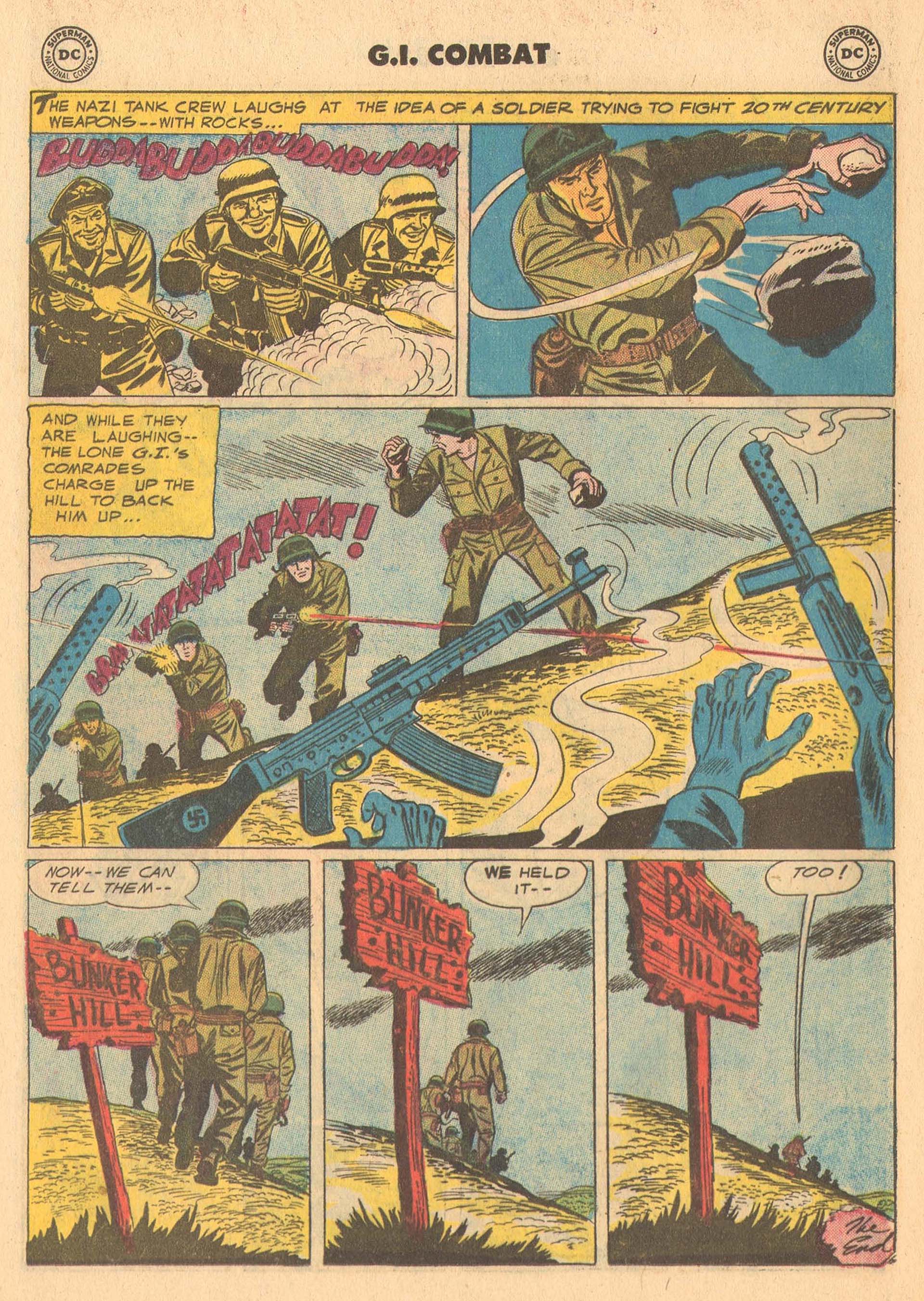 Read online G.I. Combat (1952) comic -  Issue #51 - 16