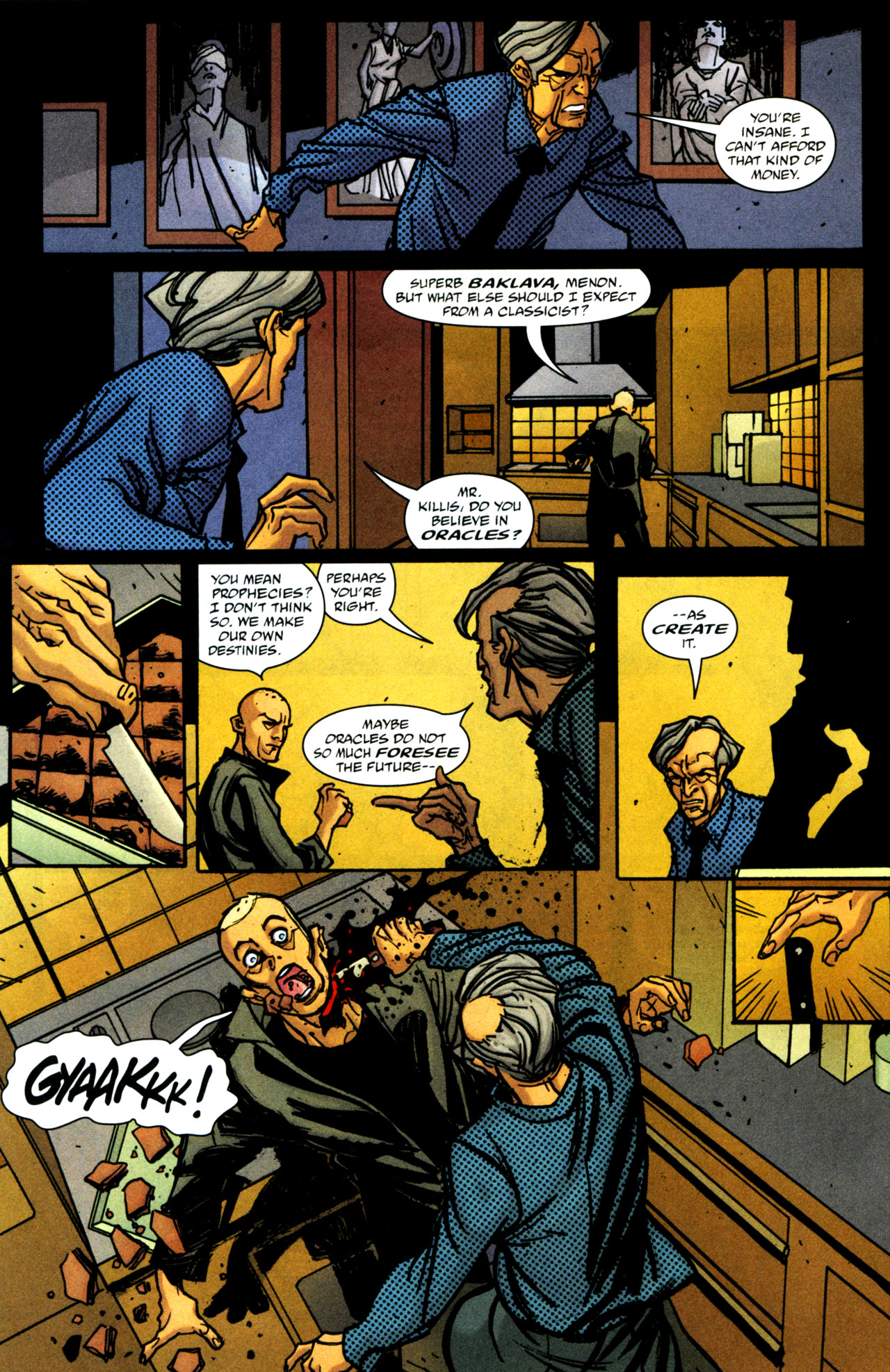 Read online Greek Street comic -  Issue #10 - 12