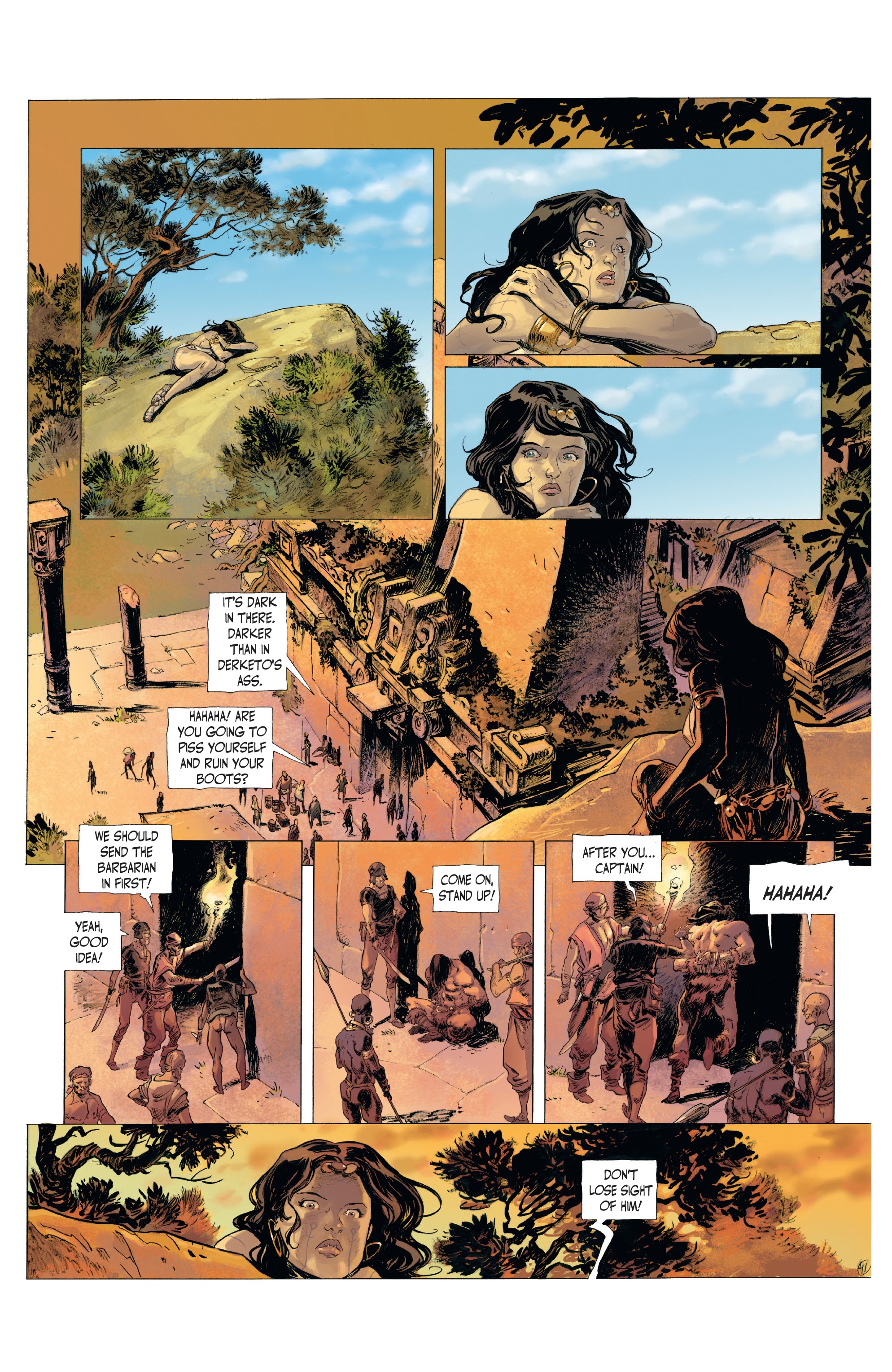 Read online The Cimmerian: Iron Shadows in the Moon comic -  Issue #3 - 3