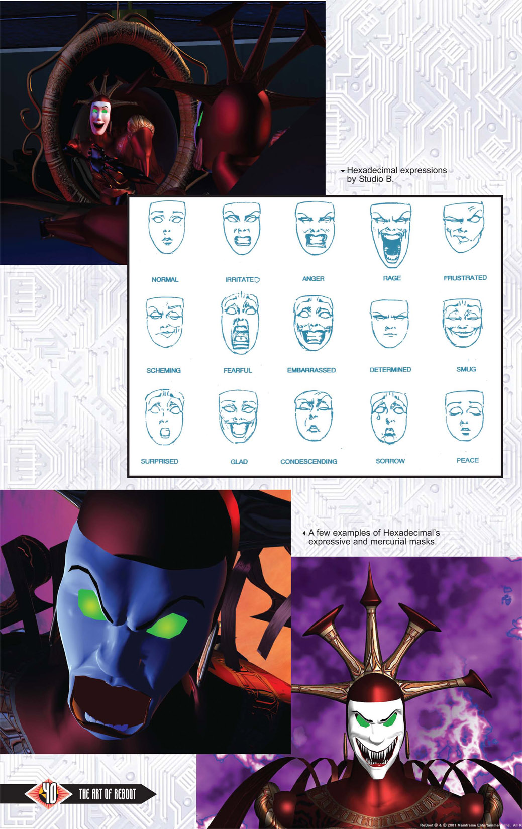 Read online The Art of Reboot comic -  Issue # TPB - 39