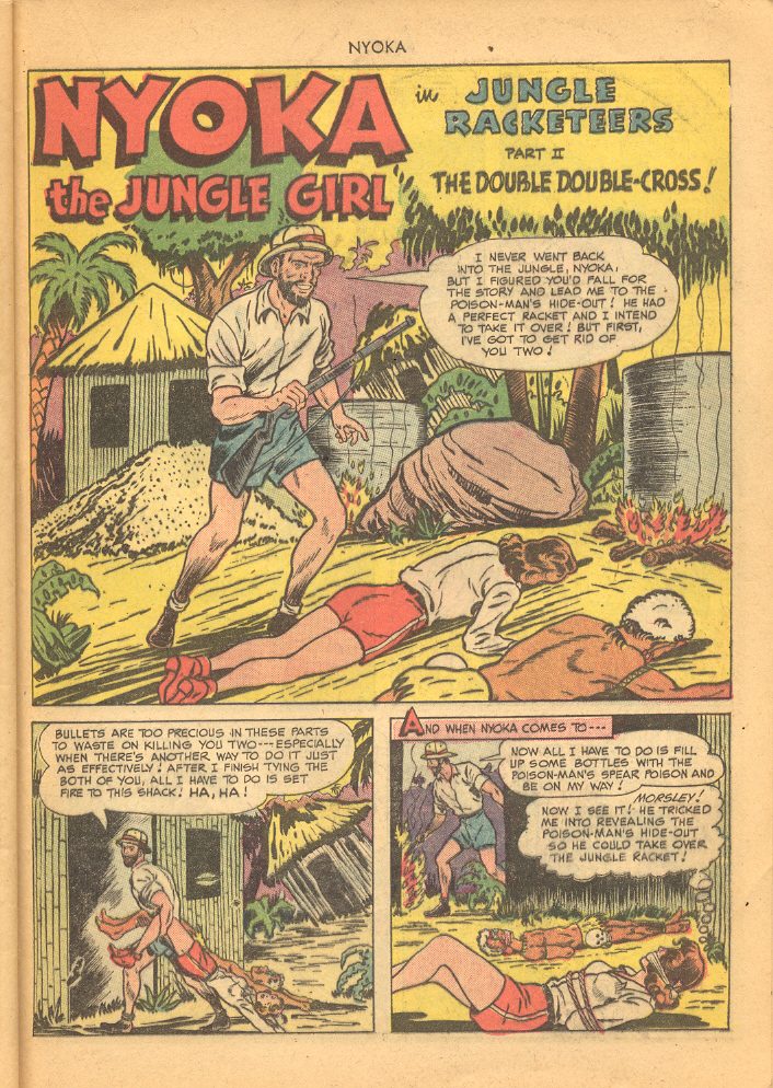 Read online Nyoka the Jungle Girl (1945) comic -  Issue #37 - 37