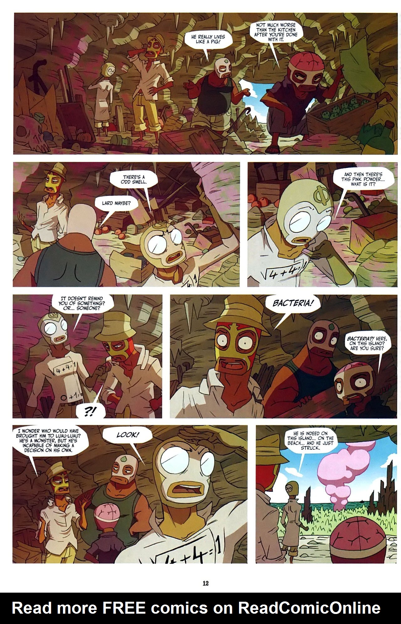 Read online Lucha Libre comic -  Issue #4 - 14