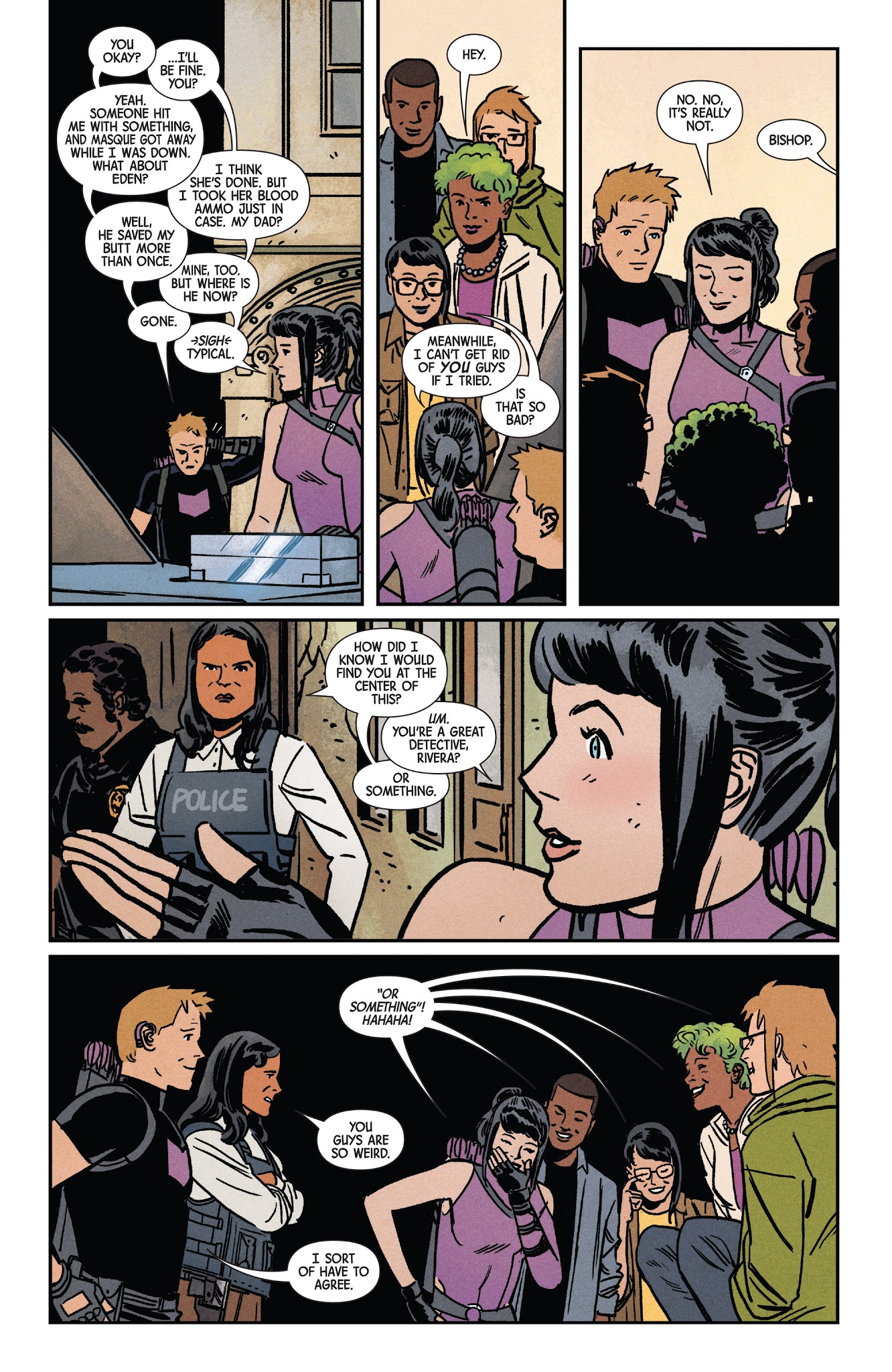 Read online Hawkeye (2016) comic -  Issue #16 - 20
