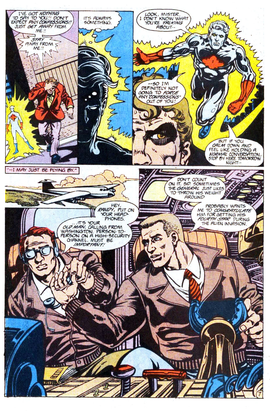 Read online Captain Atom (1987) comic -  Issue #29 - 8