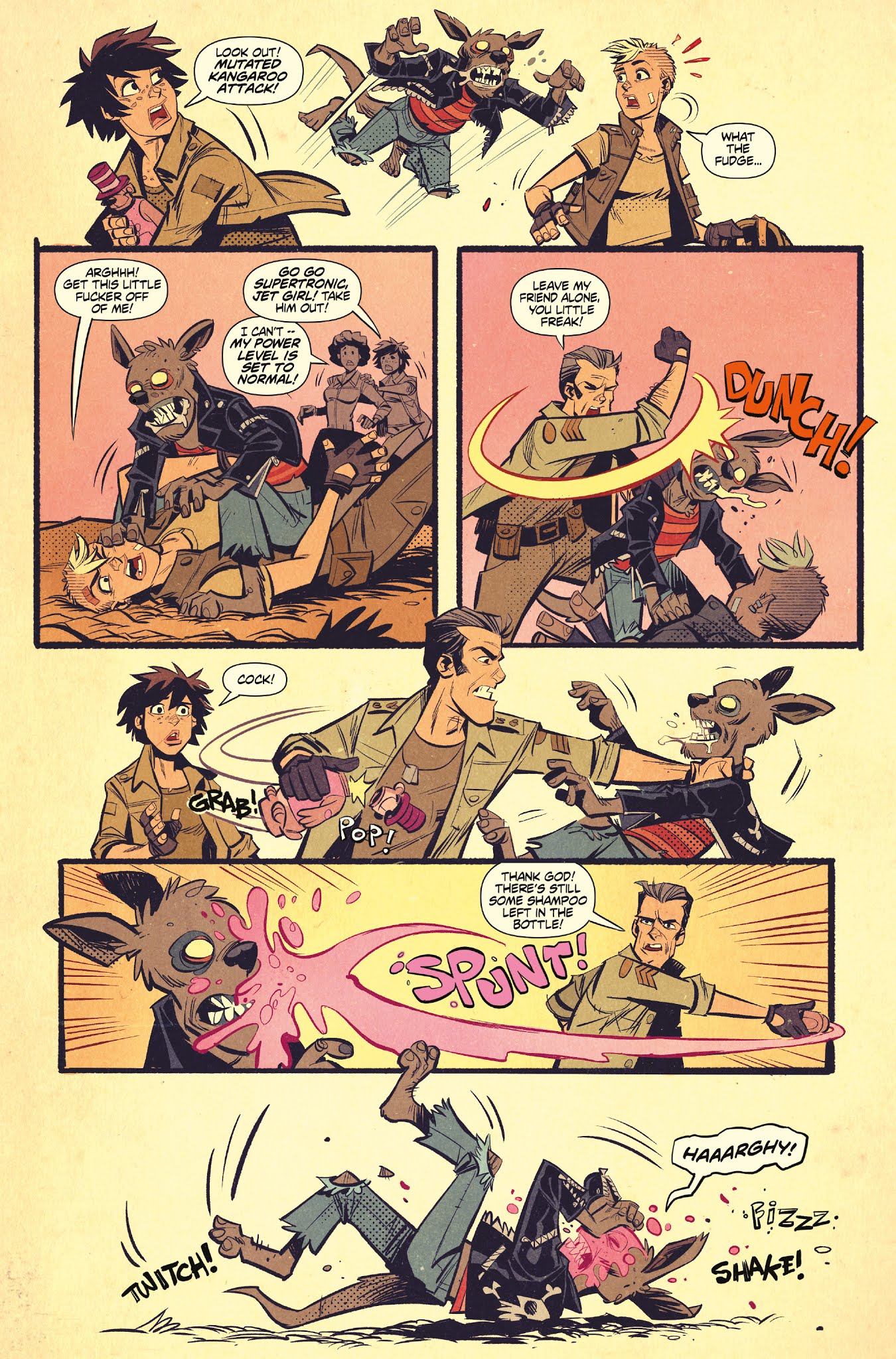 Read online Tank Girl: All Stars comic -  Issue #4 - 14
