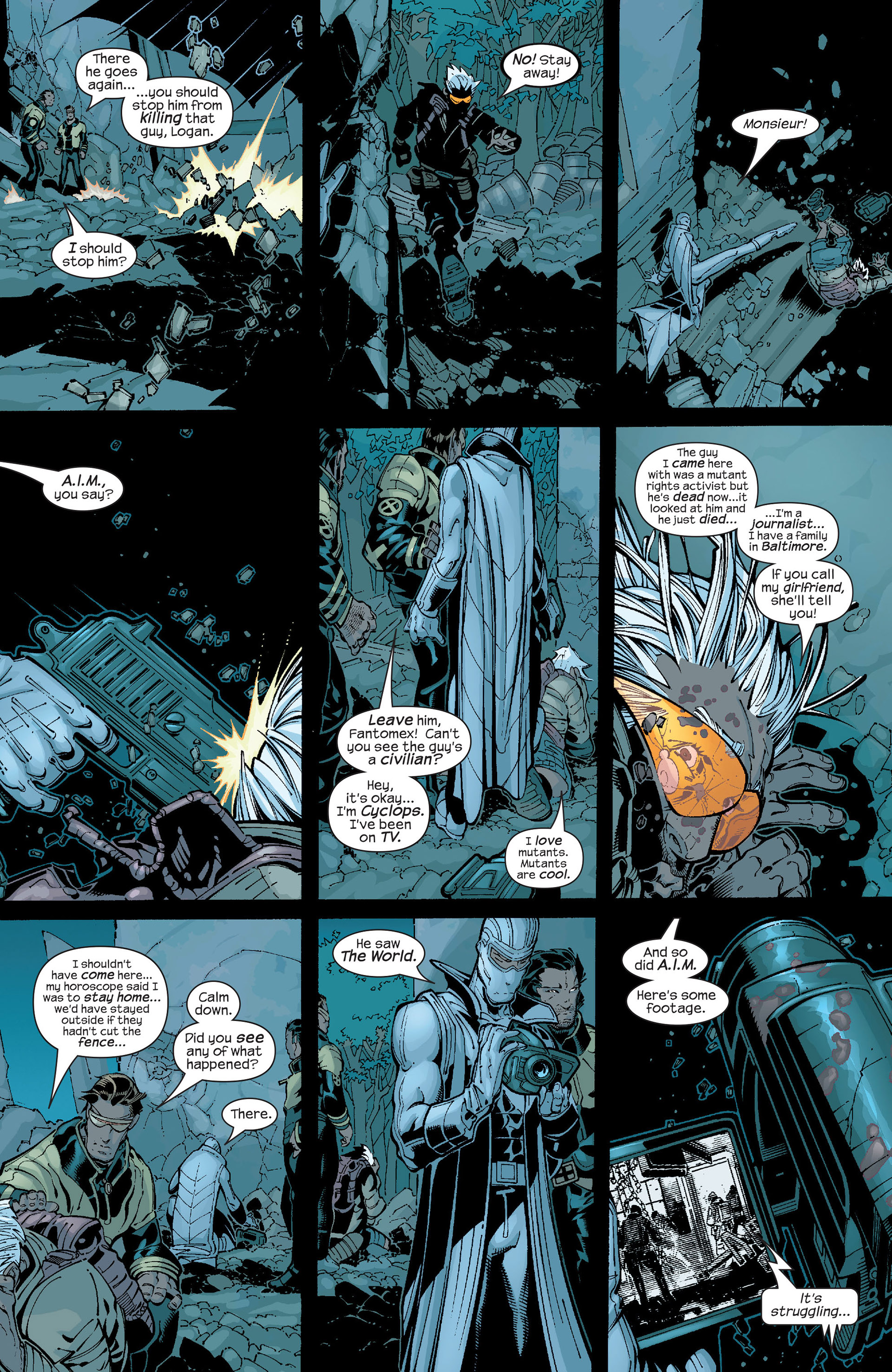 Read online New X-Men (2001) comic -  Issue #143 - 12