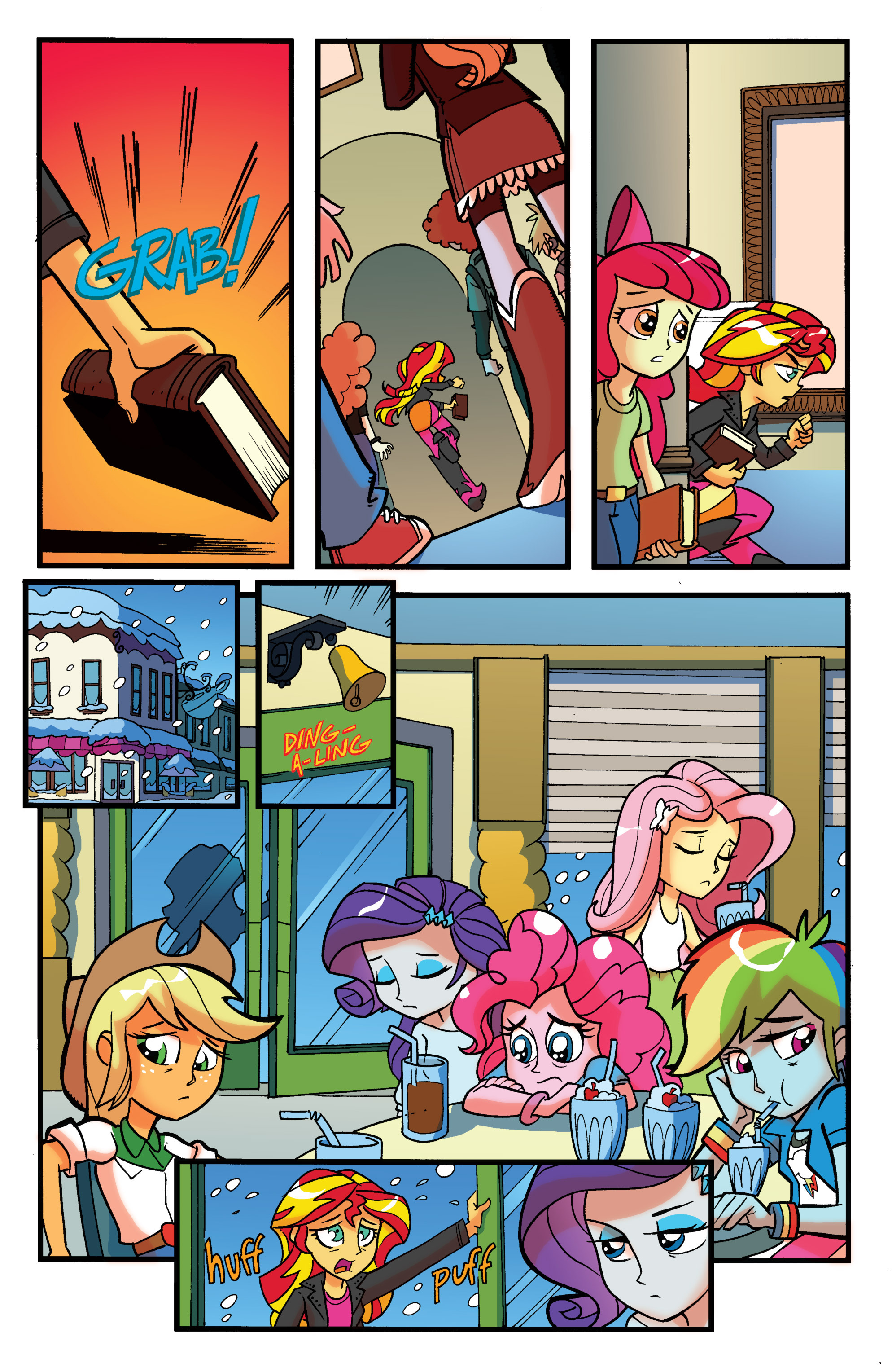 Read online My Little Pony: Equestria Girls Holiday Special 2014 comic -  Issue # Full - 40