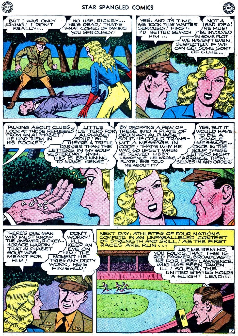 Read online Star Spangled Comics comic -  Issue #33 - 41