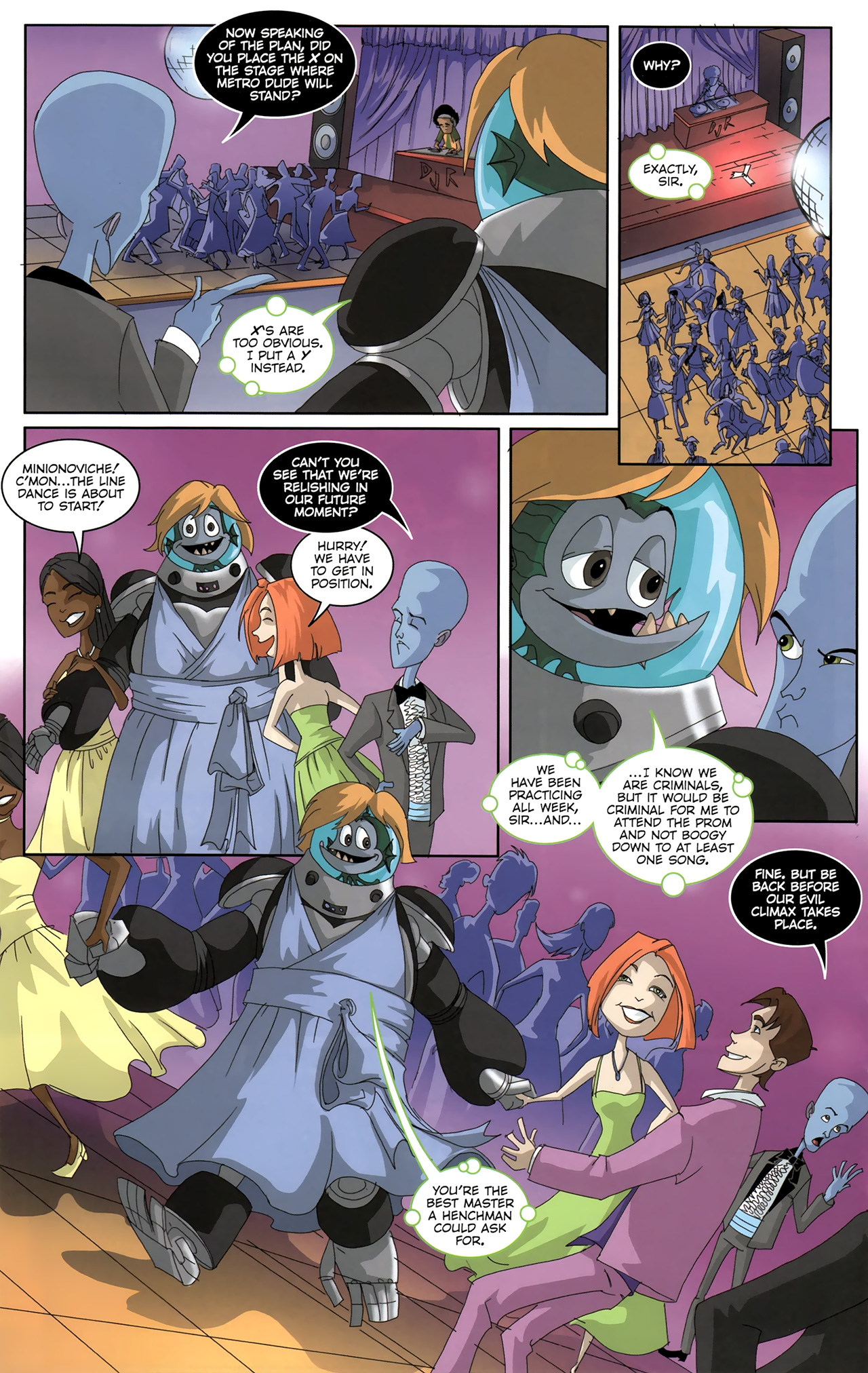 Read online Megamind: Bad. Blue. Brilliant. comic -  Issue #1 - 14
