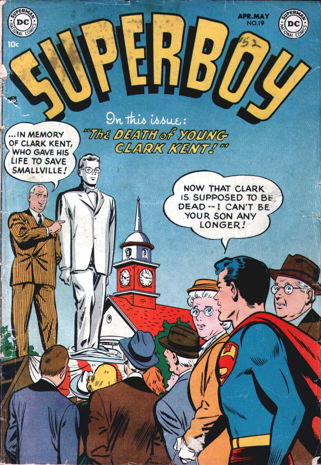 Read online Superboy (1949) comic -  Issue #19 - 1