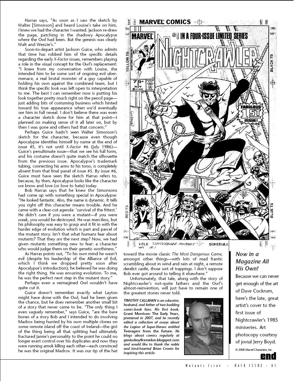 Read online Back Issue comic -  Issue #29 - 63