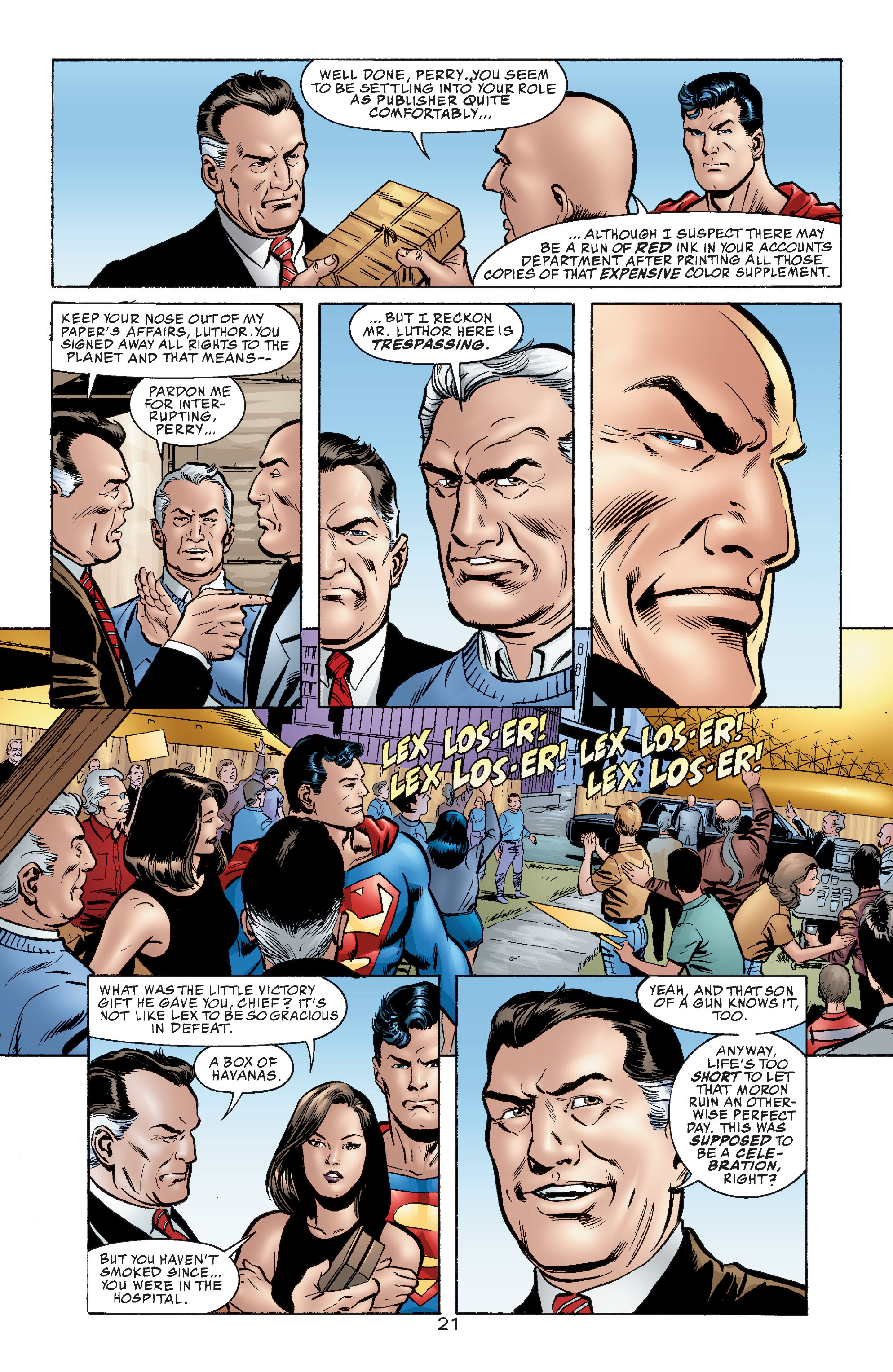 Read online Adventures of Superman (1987) comic -  Issue #573 - 22