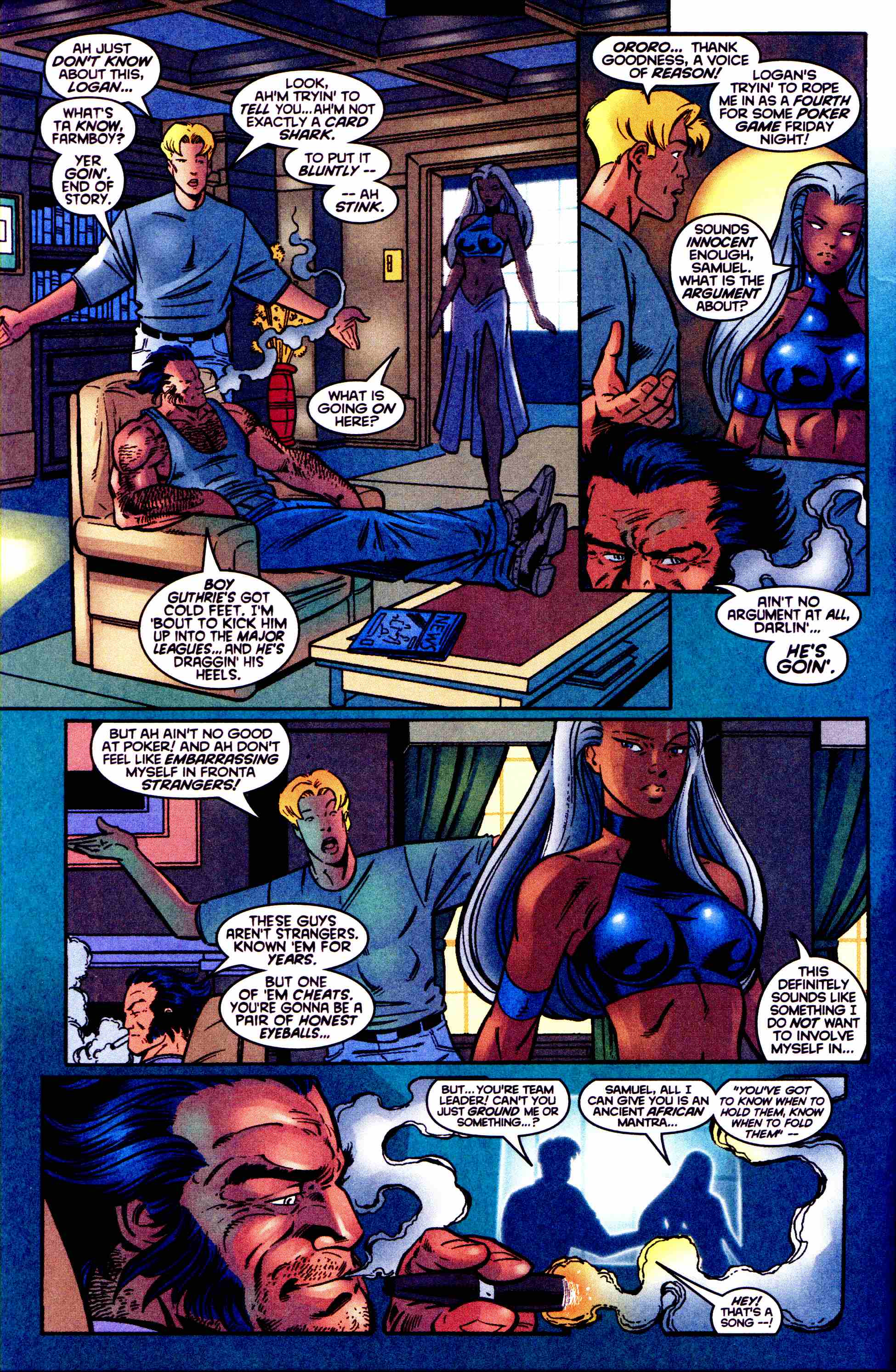 Read online X-Men Annual comic -  Issue #22 - 8