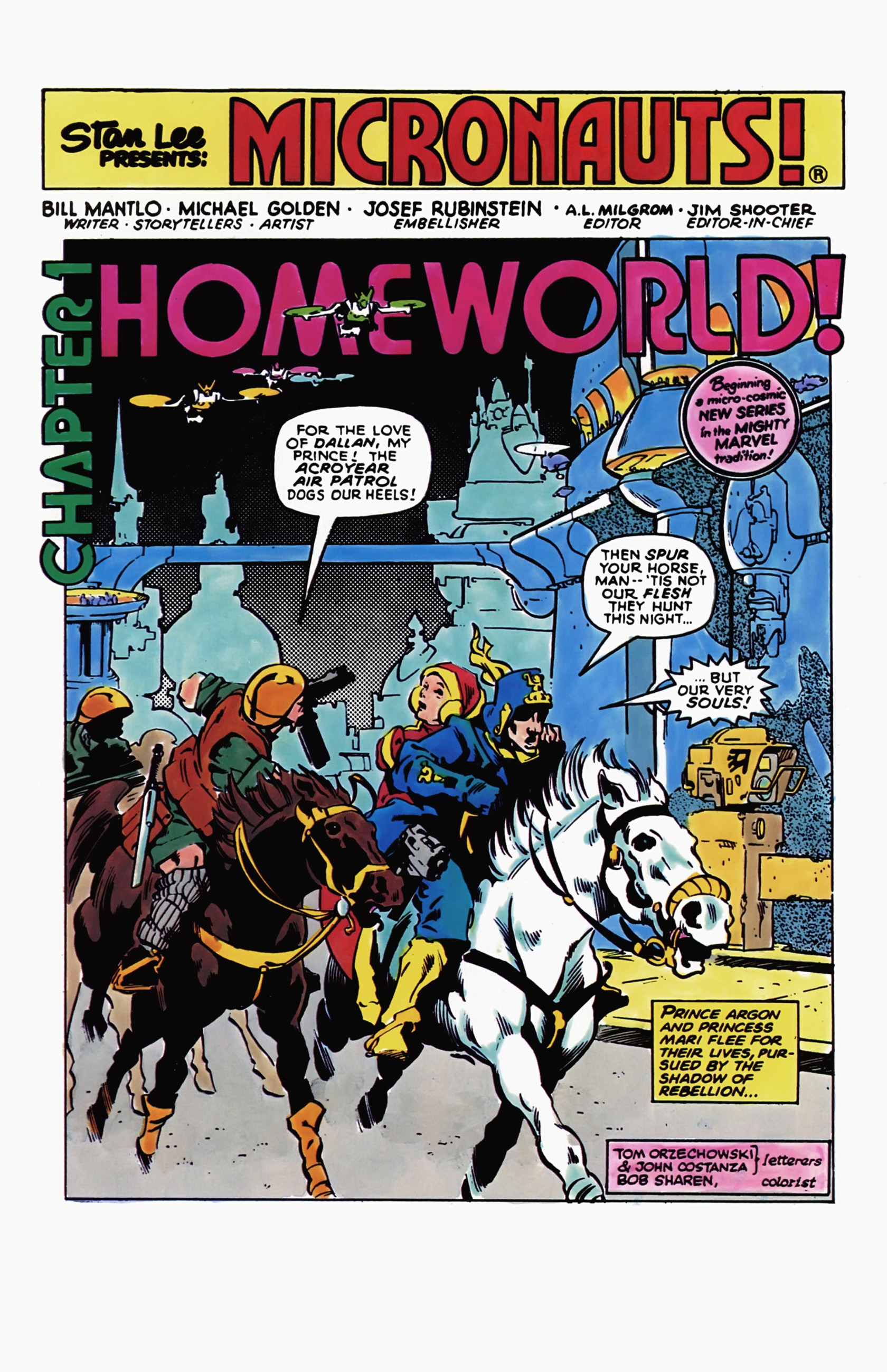 Read online Micronauts (1979) comic -  Issue #1 - 2