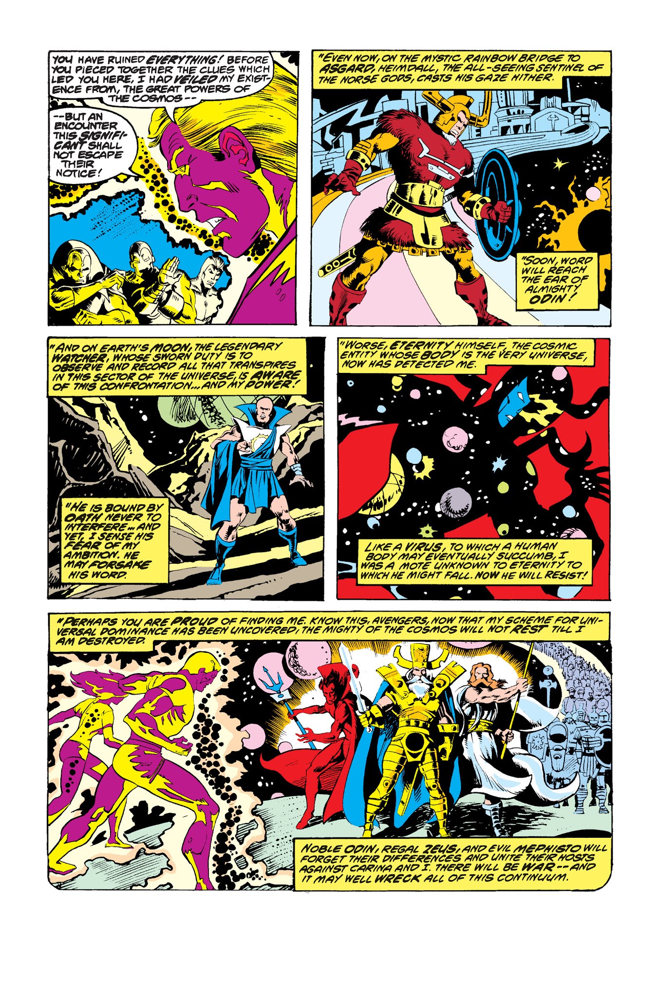Read online The Avengers (1963) comic -  Issue # _TPB The Korvac Saga - 203