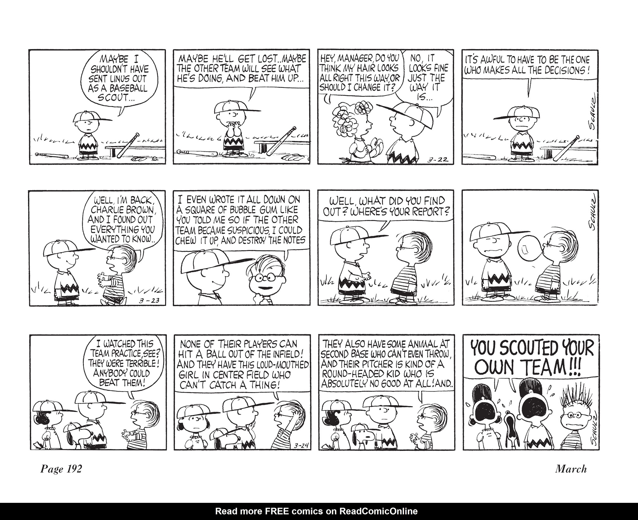 Read online The Complete Peanuts comic -  Issue # TPB 6 - 207