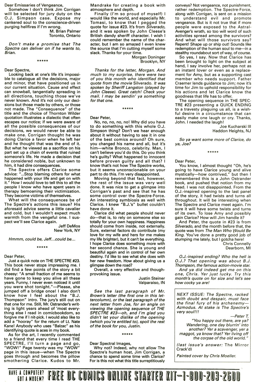 Read online The Spectre (1992) comic -  Issue #28 - 27