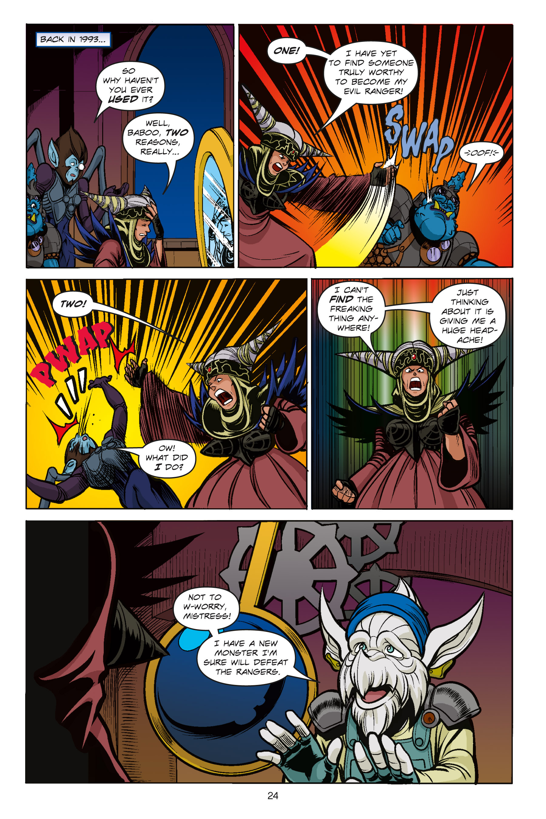 Read online Mighty Morphin Power Rangers: Going Green comic -  Issue # Full - 24