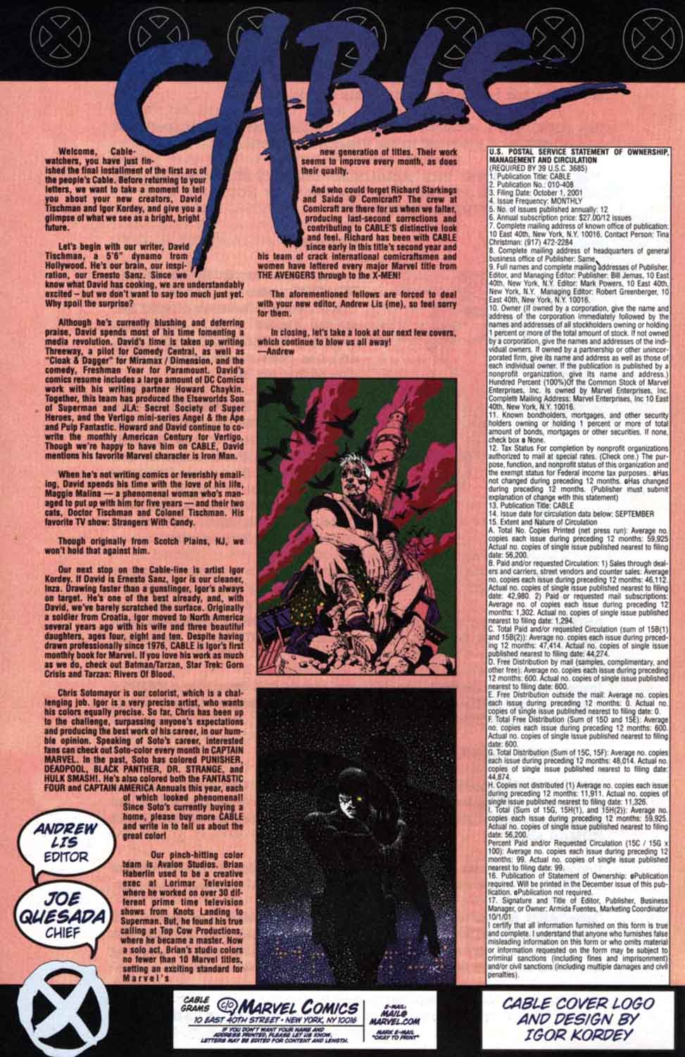 Read online Cable (1993) comic -  Issue #100 - 48