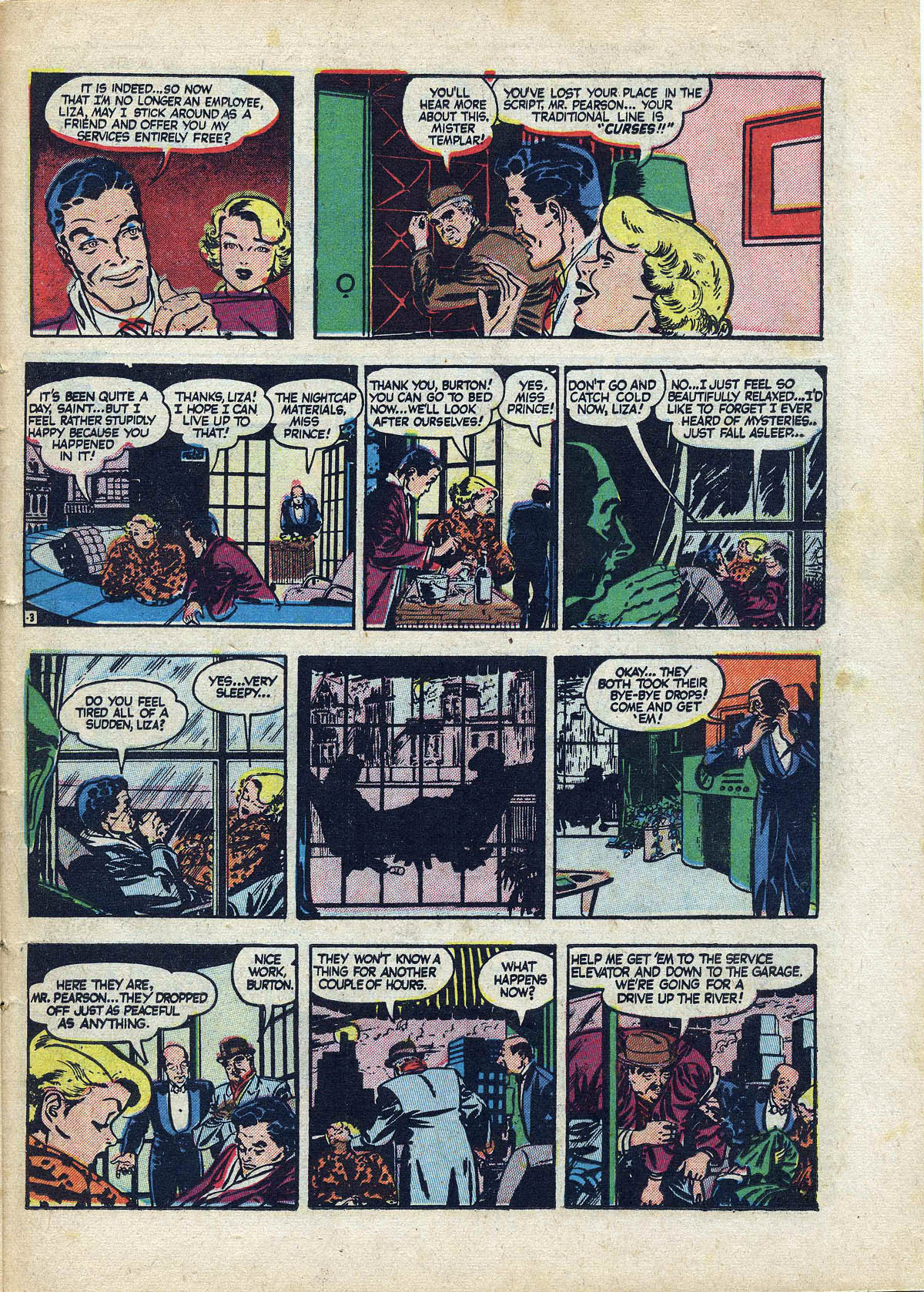 Read online The Saint (1947) comic -  Issue #8 - 23