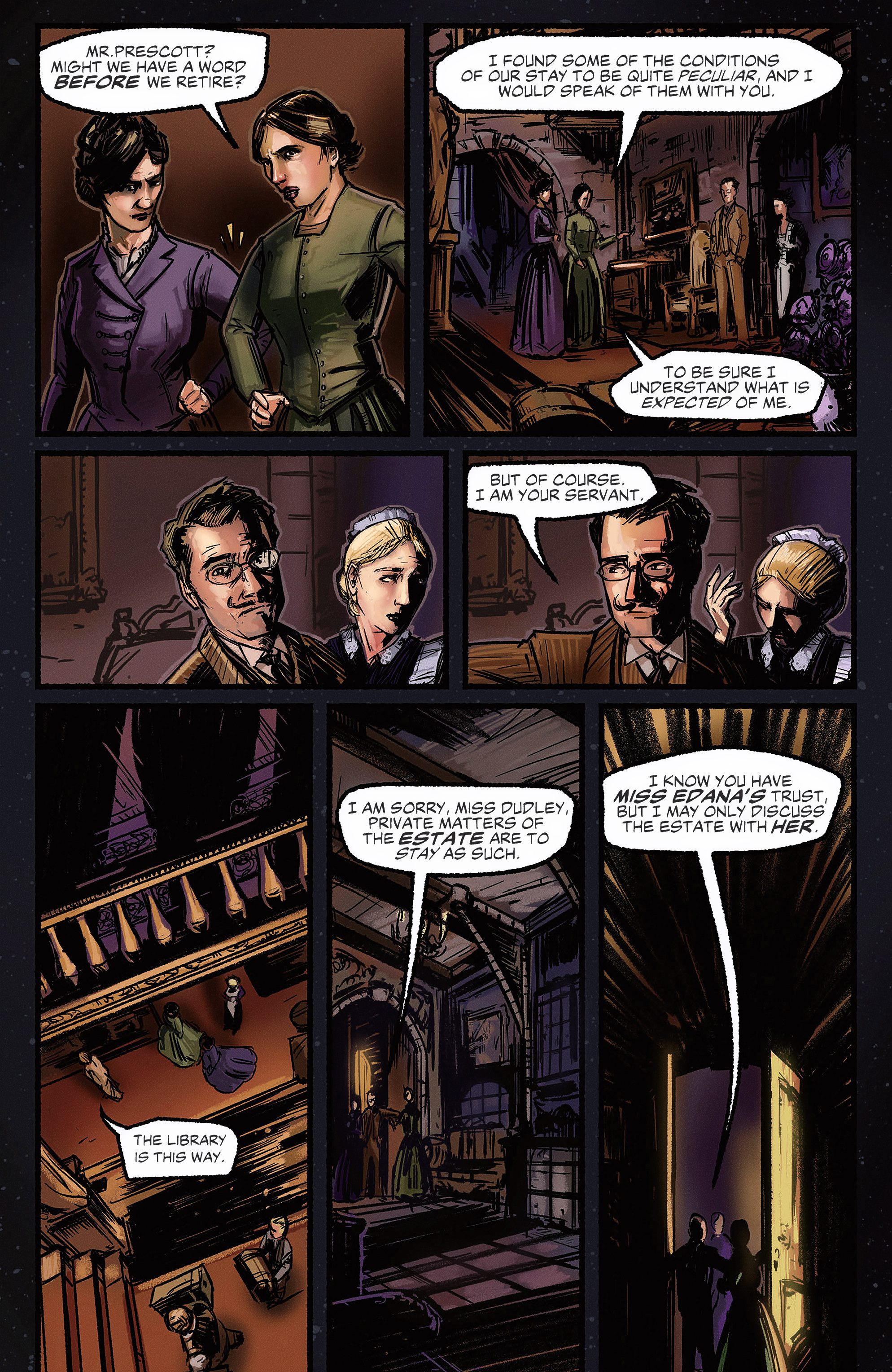 Read online The House of Montresor comic -  Issue #1 - 13