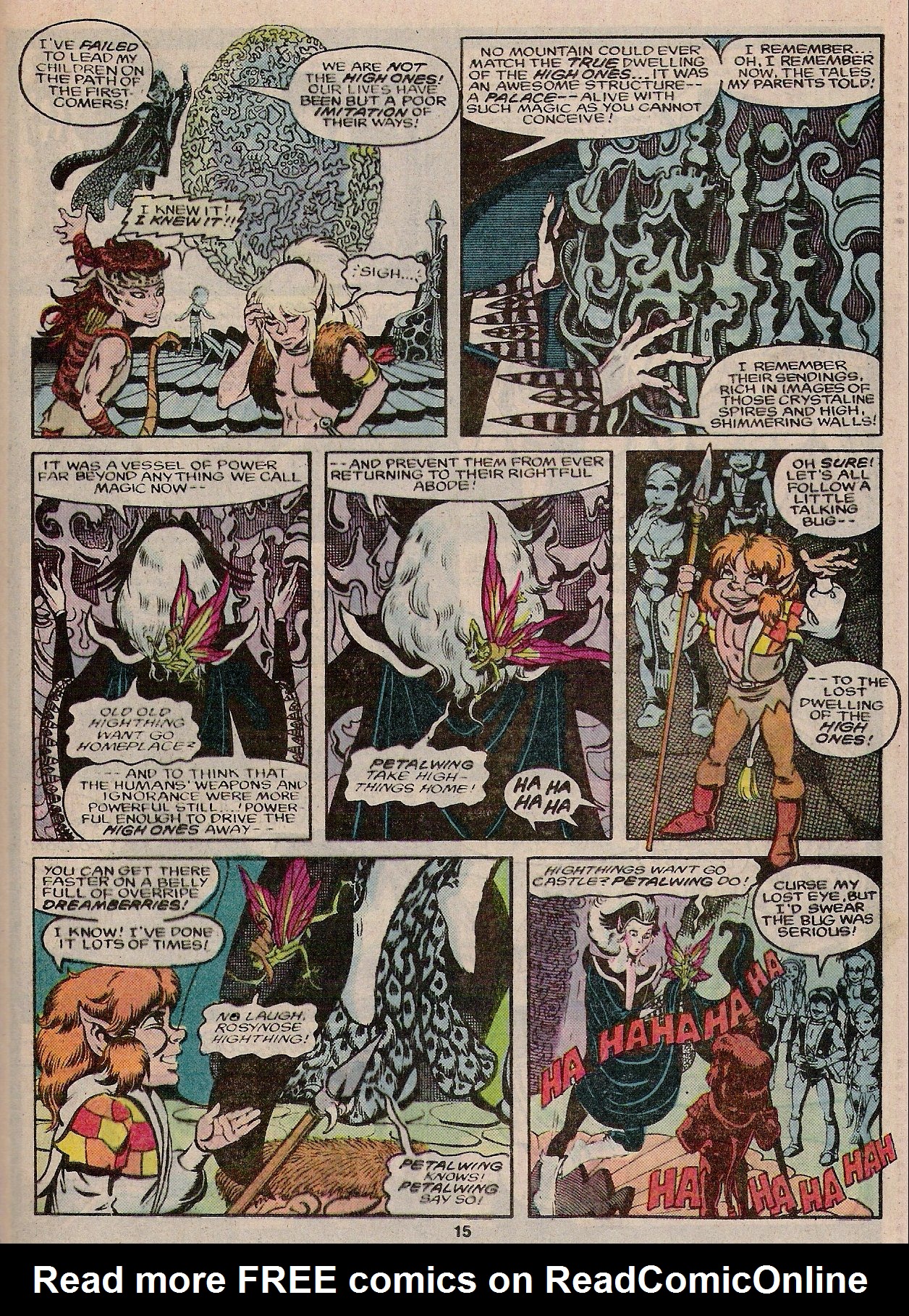Read online ElfQuest comic -  Issue #23 - 16