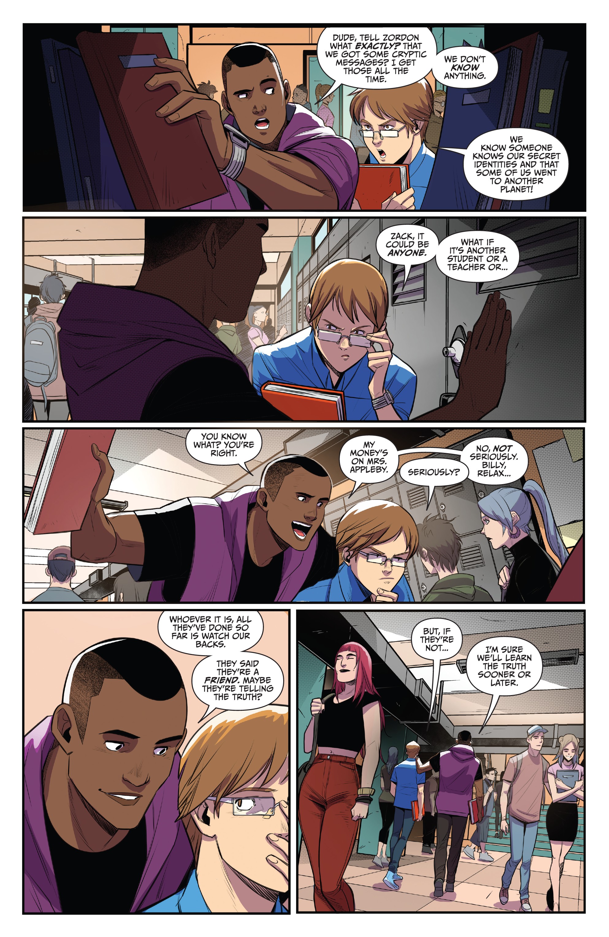 Read online Saban's Go Go Power Rangers comic -  Issue #17 - 11