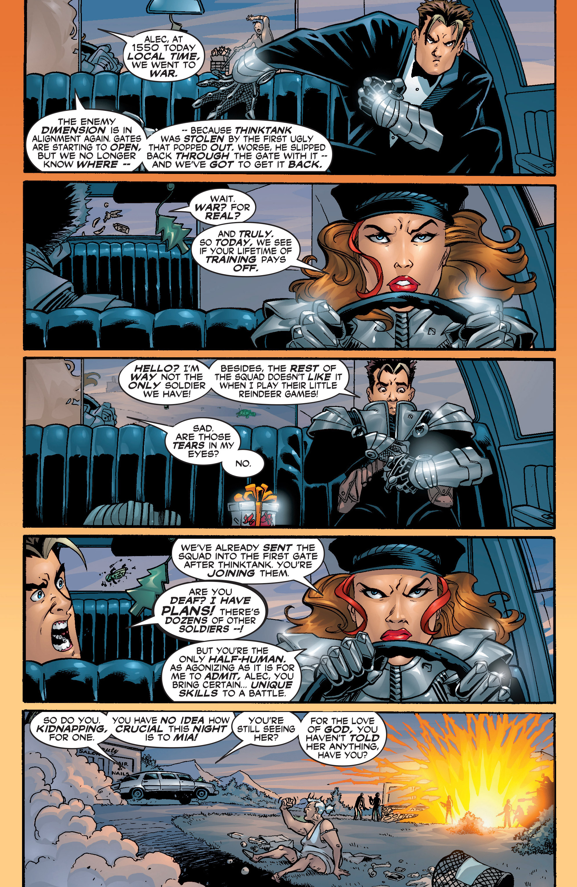 Read online Gatecrasher: Ring of Fire comic -  Issue # _TPB - 17