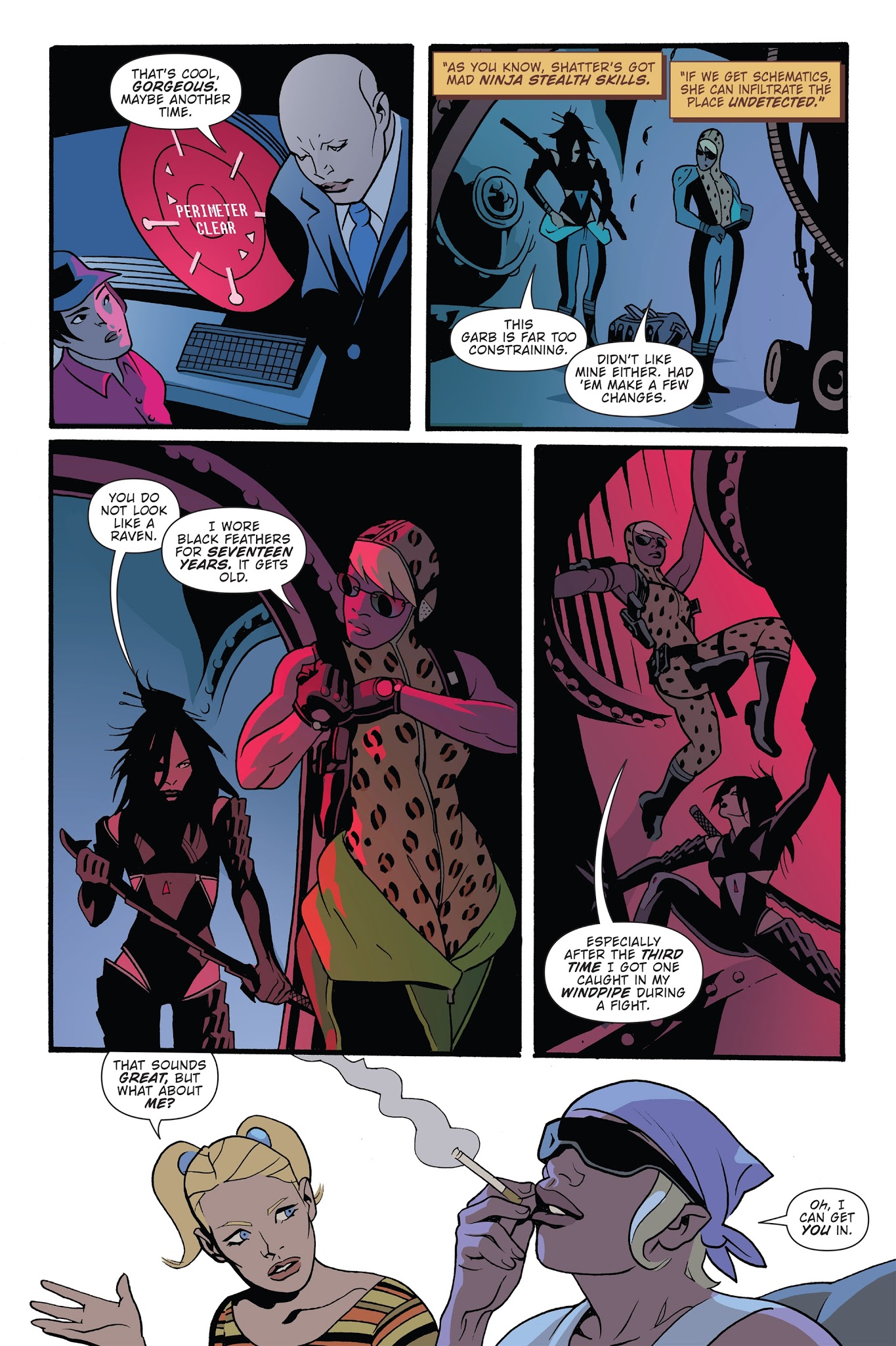 Read online Heroines comic -  Issue # TPB - 58