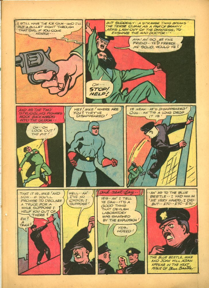 Read online The Blue Beetle comic -  Issue #13 - 17