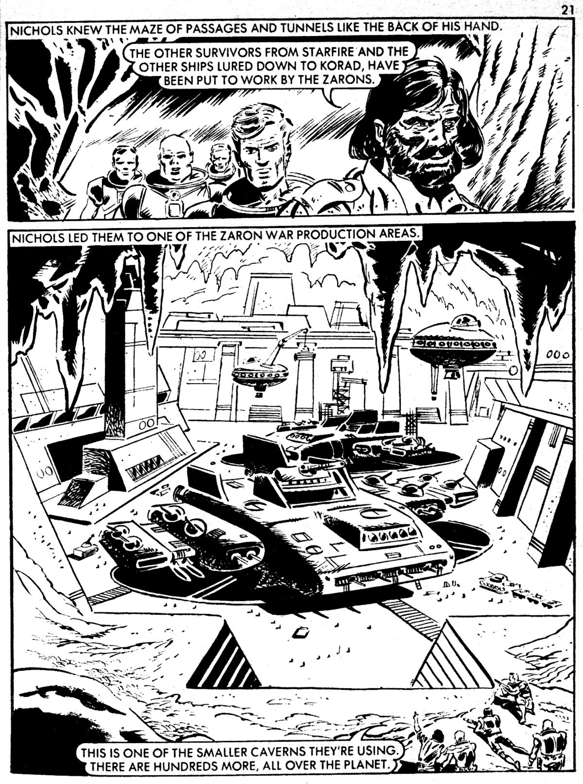 Read online Starblazer comic -  Issue #17 - 21