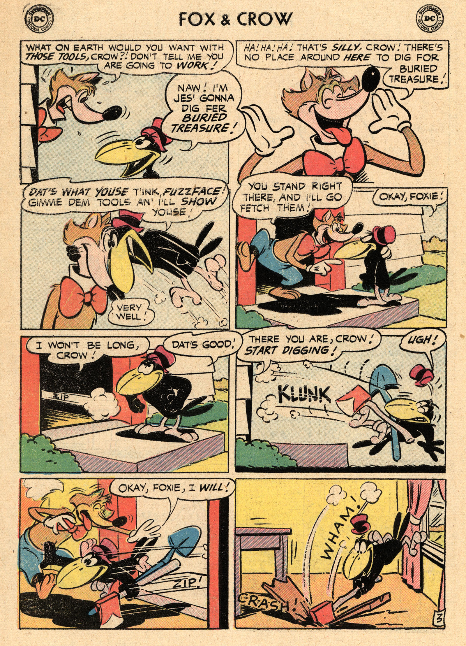 Read online The Fox and the Crow comic -  Issue #28 - 30