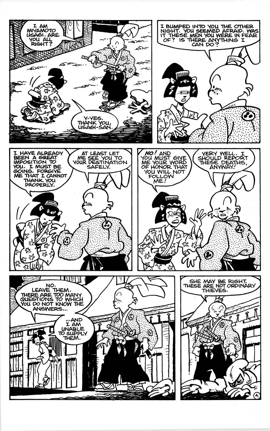 Read online Usagi Yojimbo (1996) comic -  Issue #28 - 6