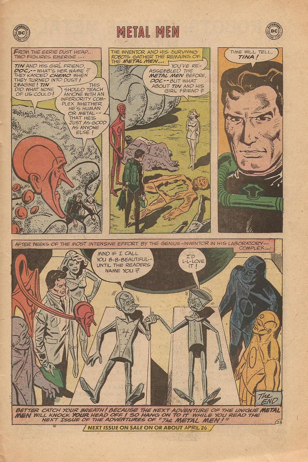 Metal Men (1963) Issue #43 #43 - English 31