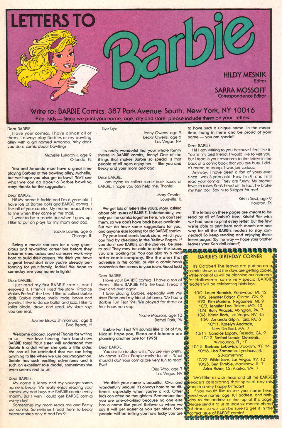 Read online Barbie comic -  Issue #60 - 32