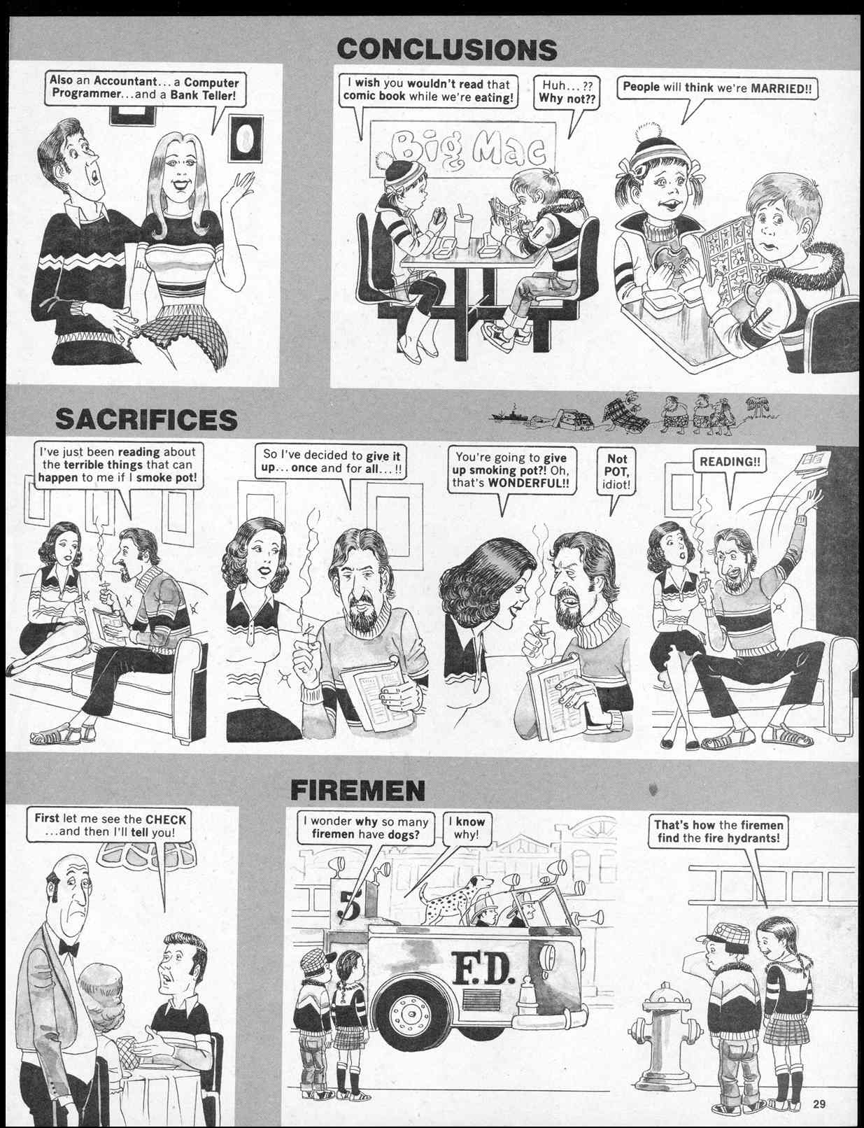 Read online MAD comic -  Issue #238 - 31