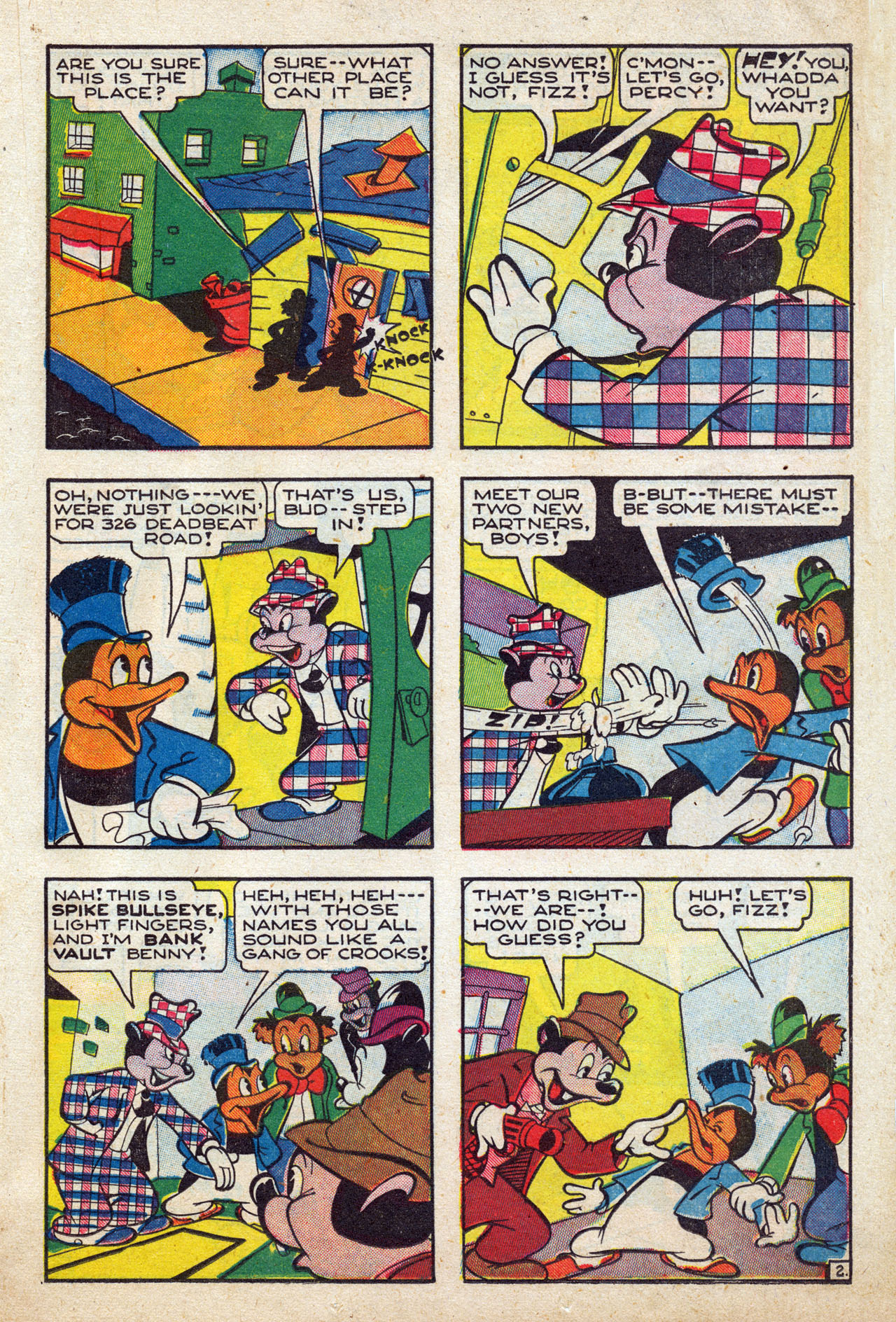 Read online Comedy Comics (1942) comic -  Issue #24 - 26