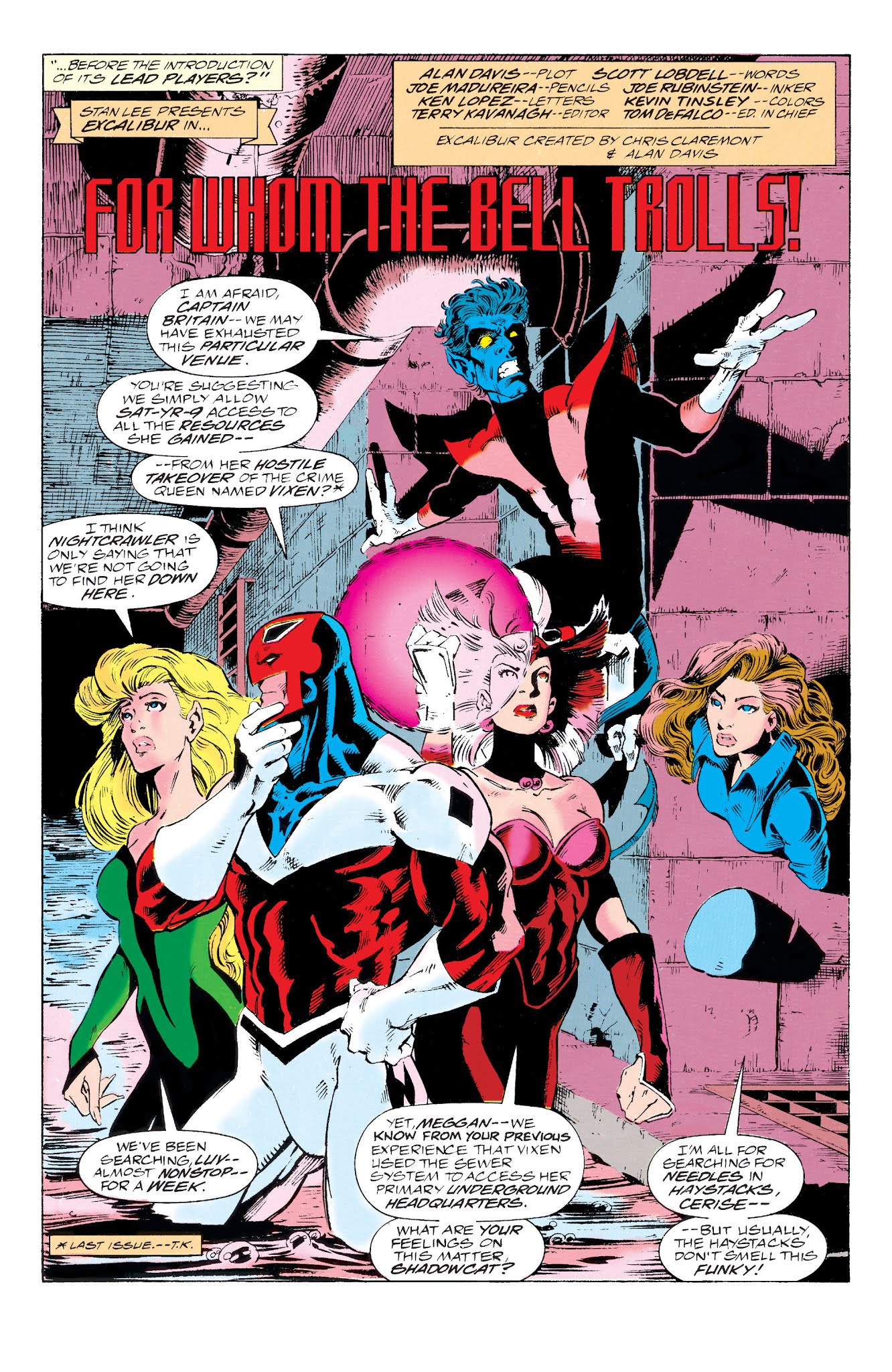 Read online Excalibur Visionaries: Alan Davis comic -  Issue # TPB 2 (Part 2) - 94