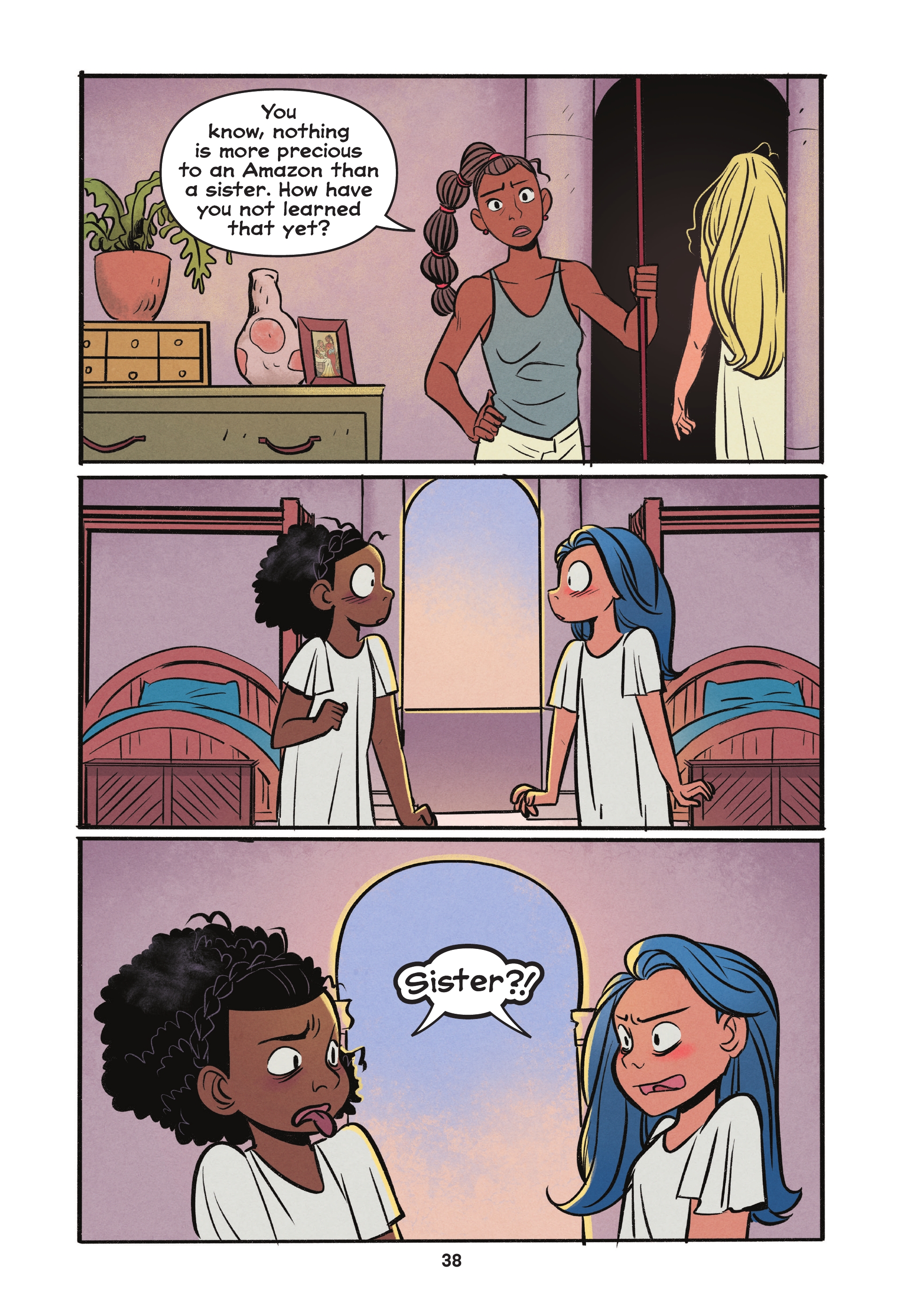 Read online Diana and Nubia: Princesses of the Amazons comic -  Issue # TPB (Part 1) - 36