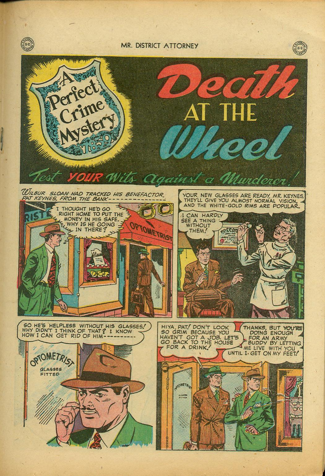 Read online Mr. District Attorney comic -  Issue #3 - 27