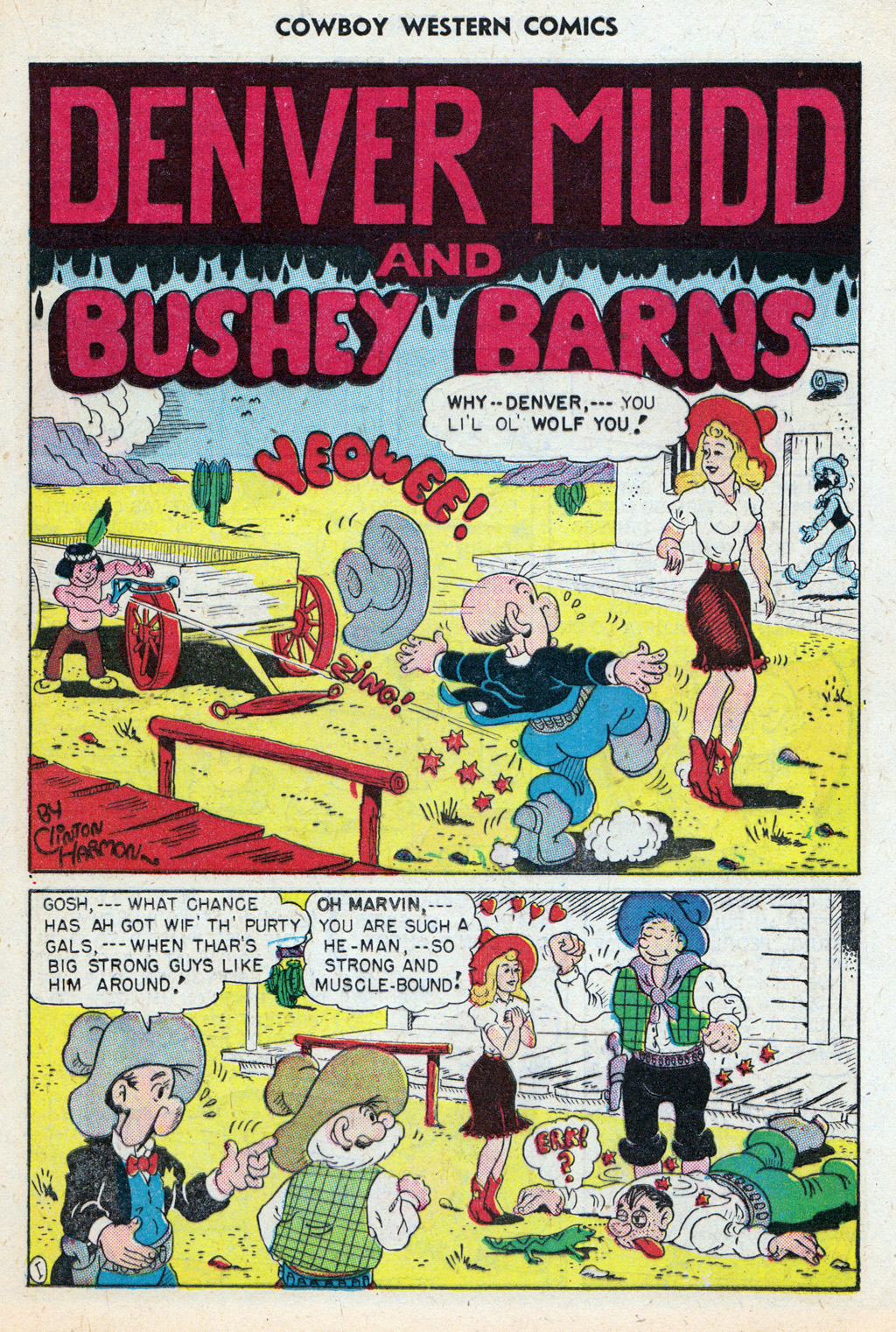 Read online Cowboy Western Comics (1948) comic -  Issue #27 - 21