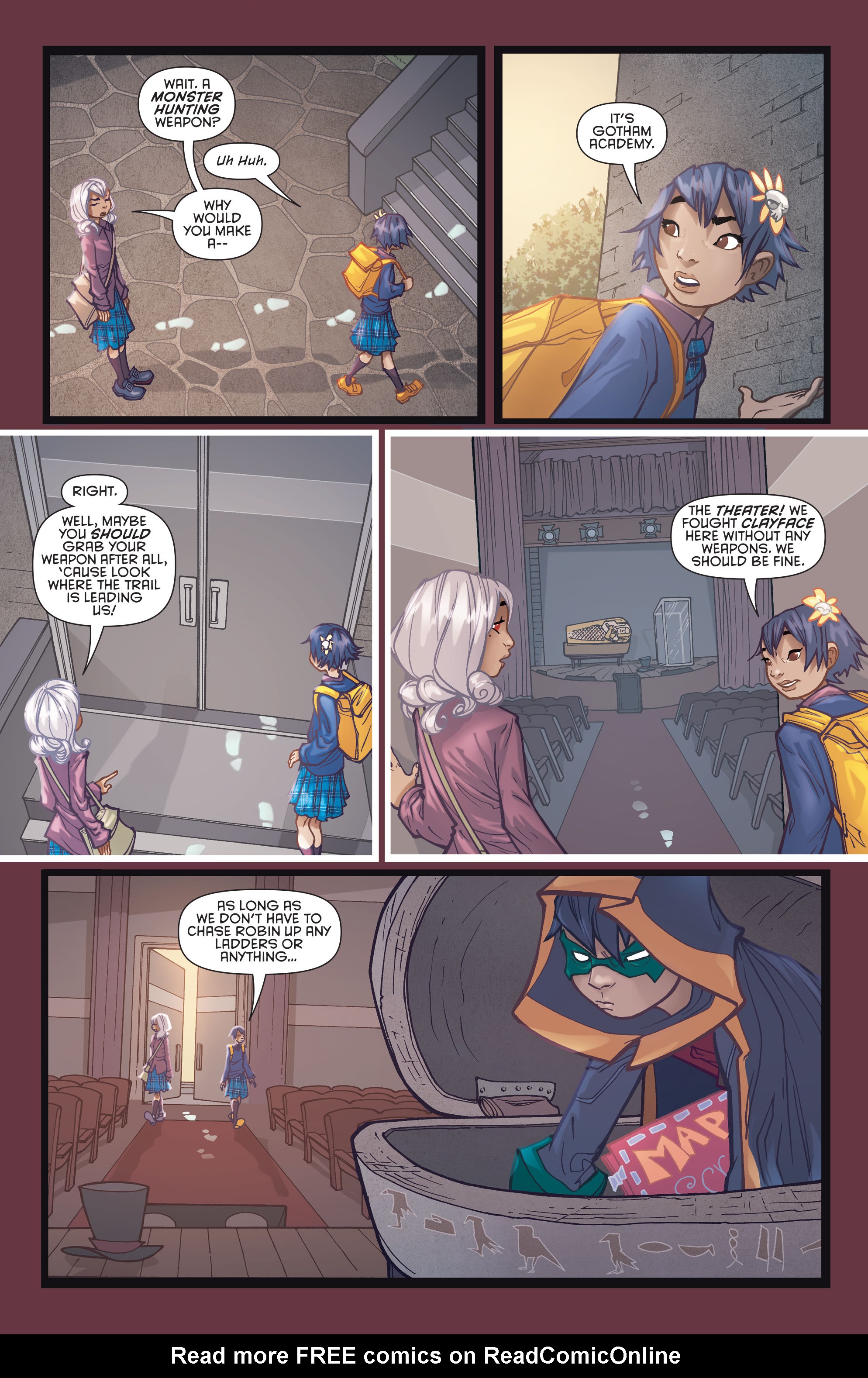 Read online Gotham Academy comic -  Issue #18 - 12