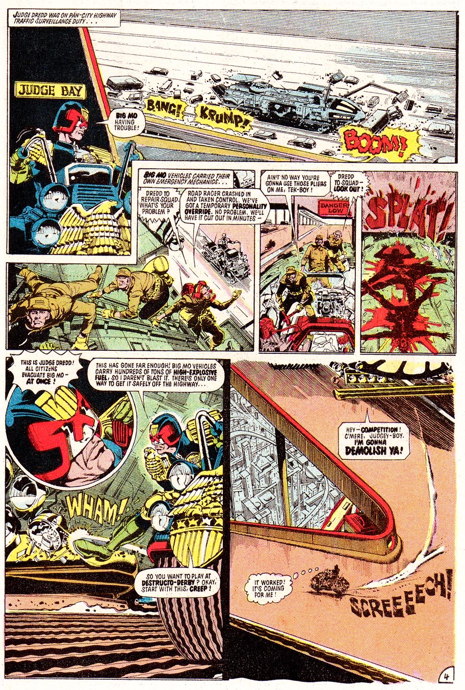 Read online Judge Dredd (1983) comic -  Issue #26 - 29