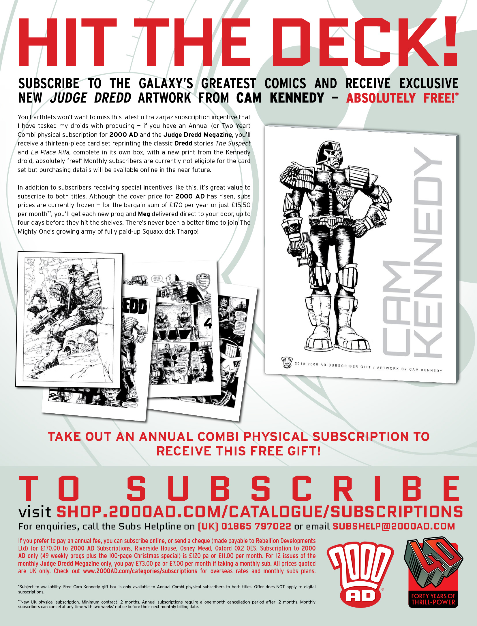 Read online Judge Dredd Megazine (Vol. 5) comic -  Issue #410 - 2