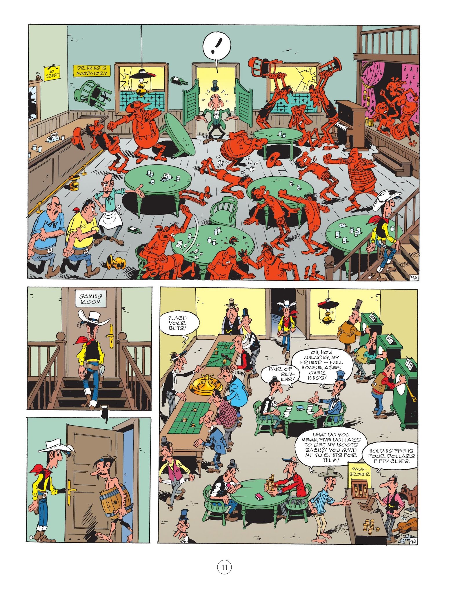 Read online A Lucky Luke Adventure comic -  Issue #68 - 12