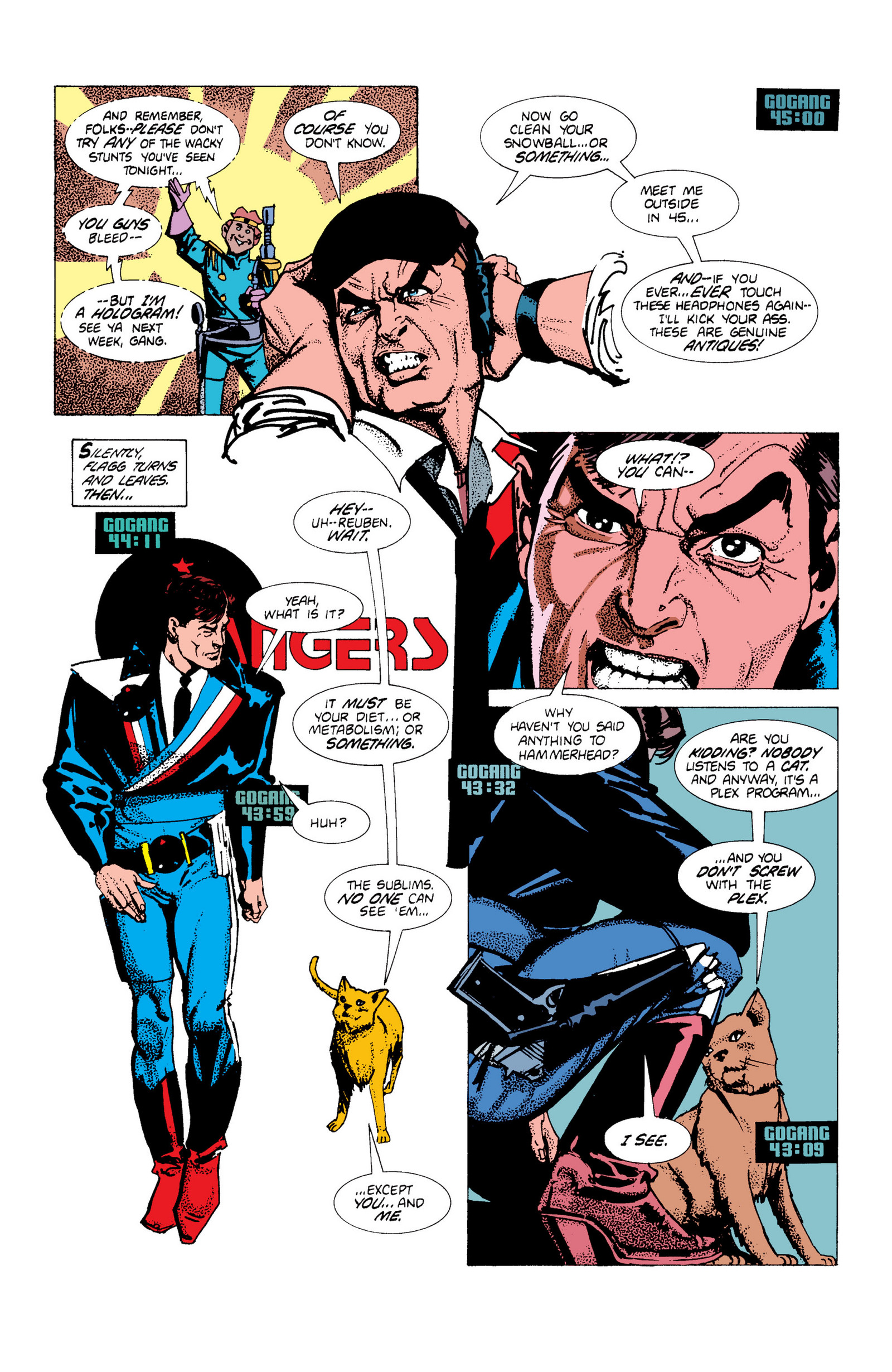 Read online American Flagg! comic -  Issue # _Definitive Collection (Part 1) - 42