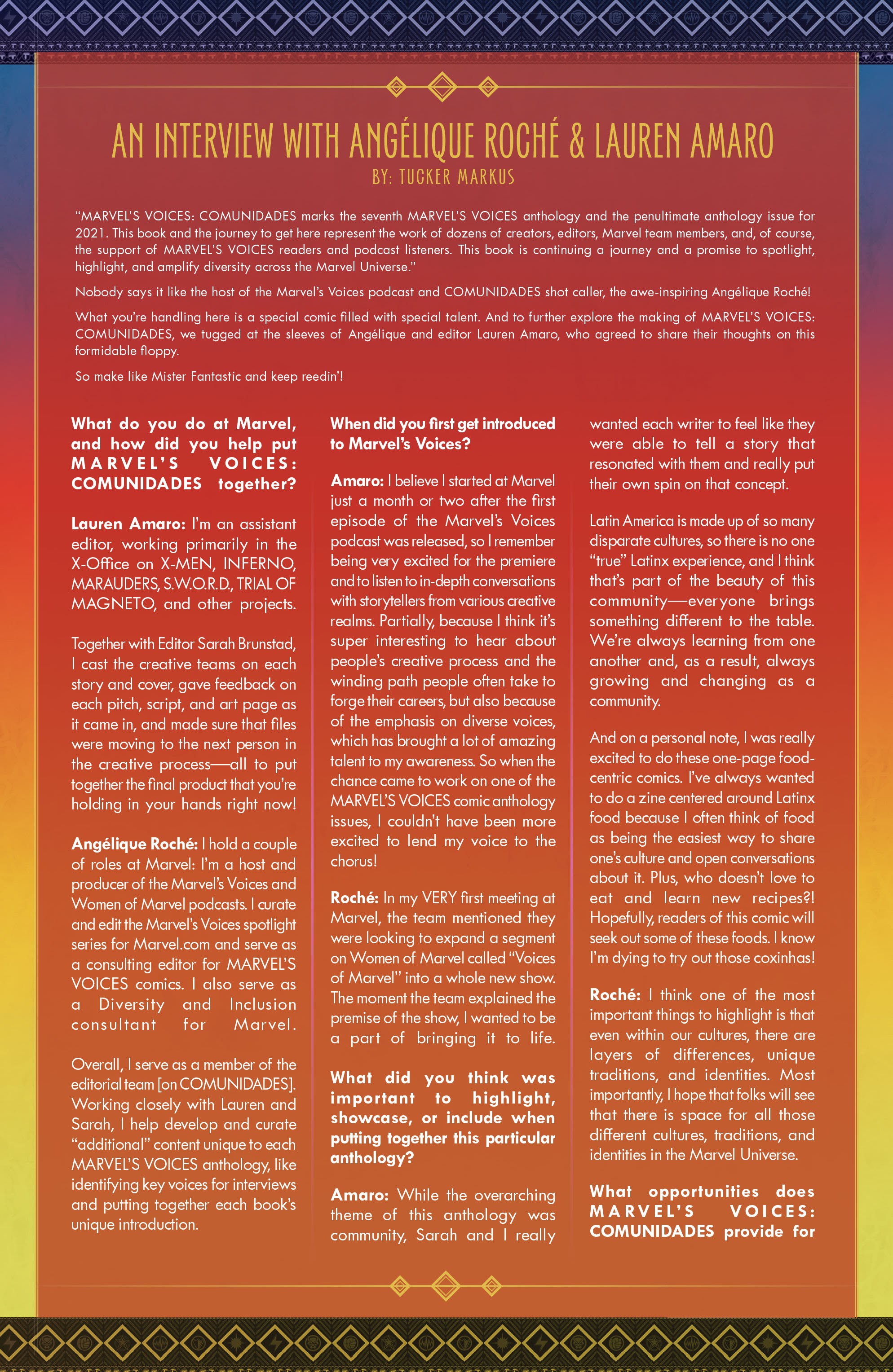Read online Marvel's Voices: Community comic -  Issue # TPB - 87
